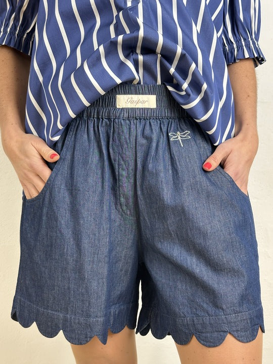 Gaspar 2601903 Honolulu shorts denim dark