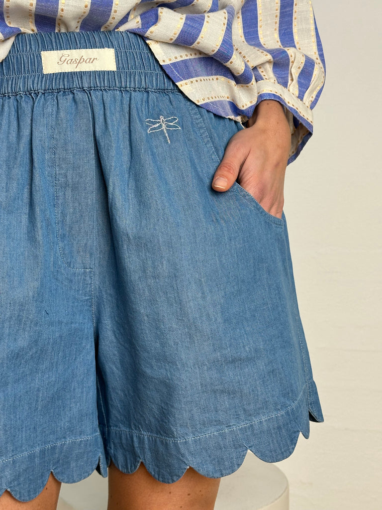 Gaspar 2601903 Honolulu shorts denim light