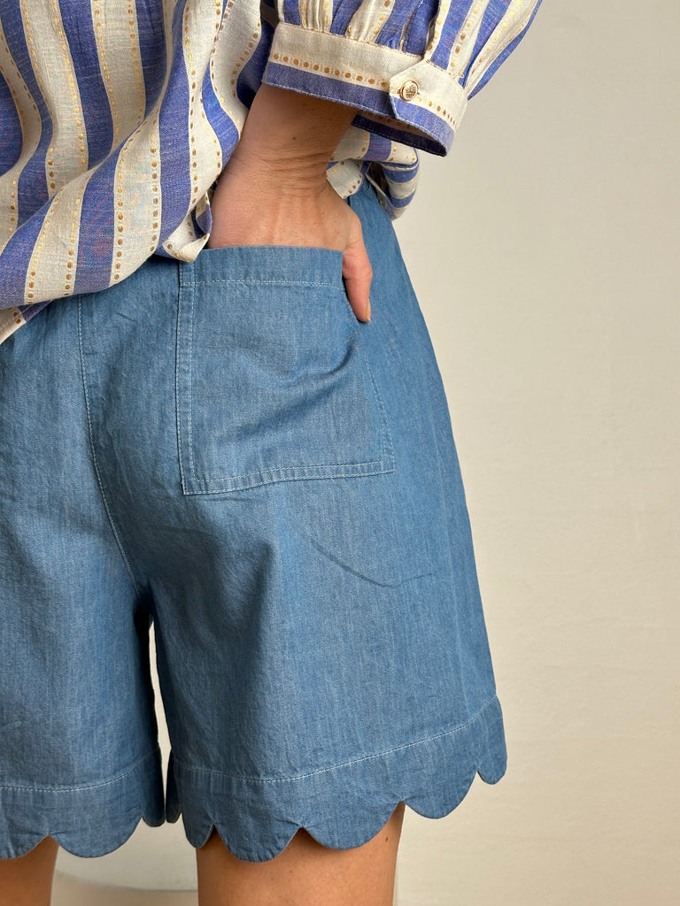 Gaspar 2601903 Honolulu shorts denim light