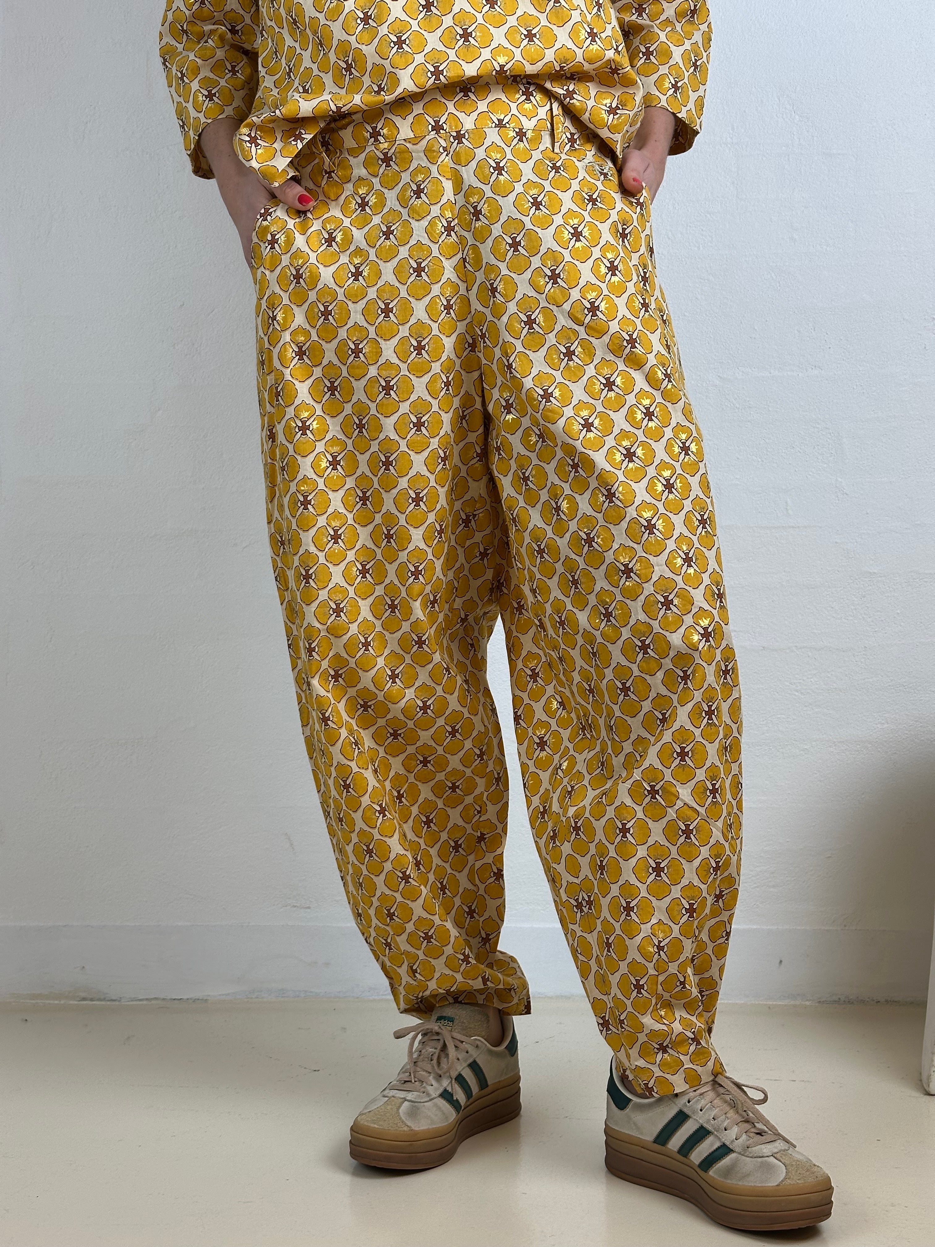 Gaspar 2601918 Colorado pants flower