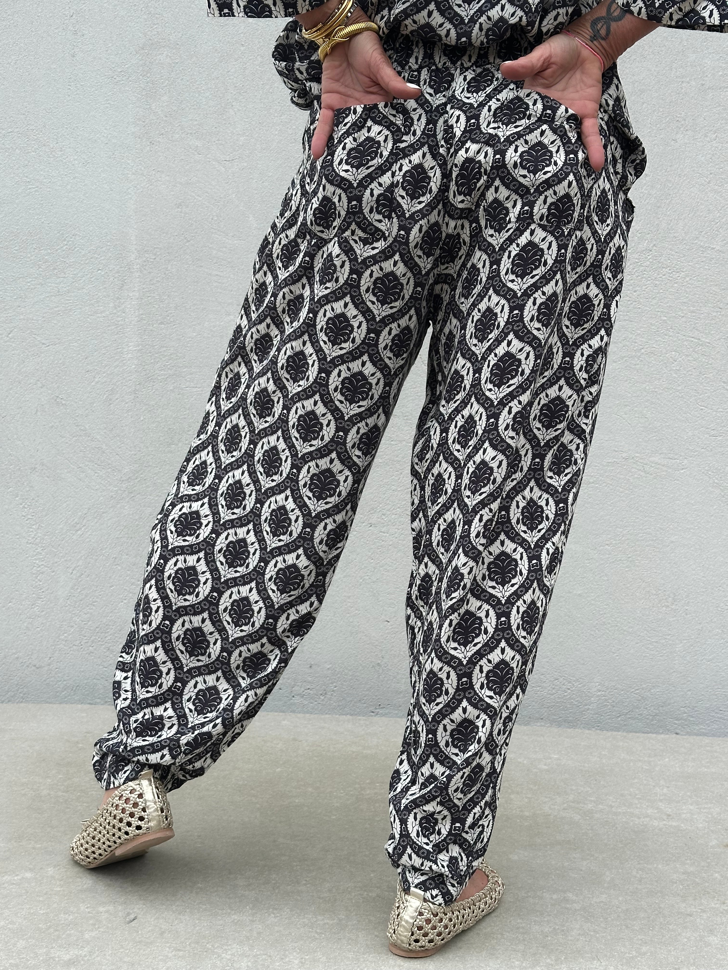 Gaspar 2601955 Colorado pants print black