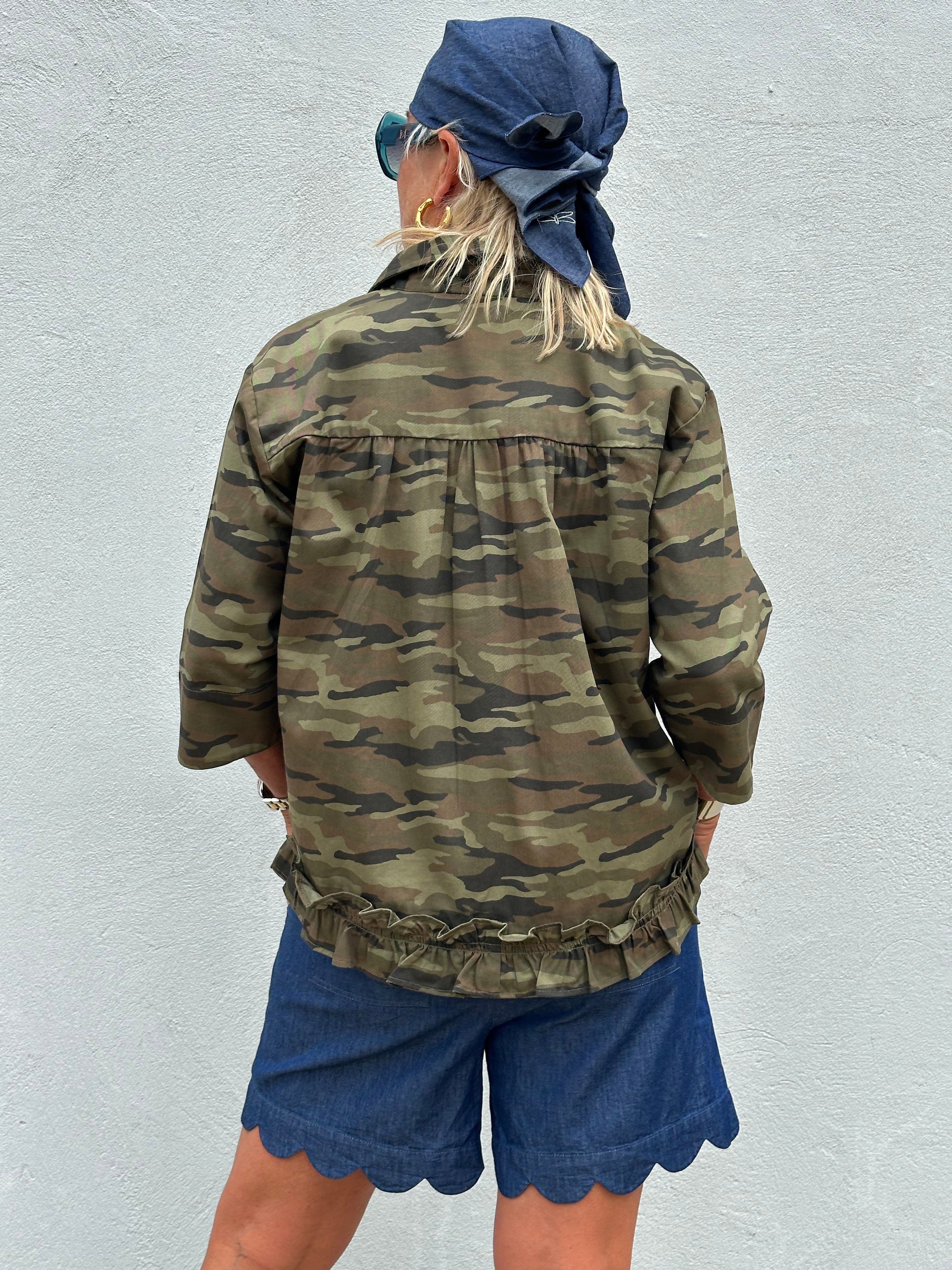 Gaspar 2607301 Vigo blouse camo