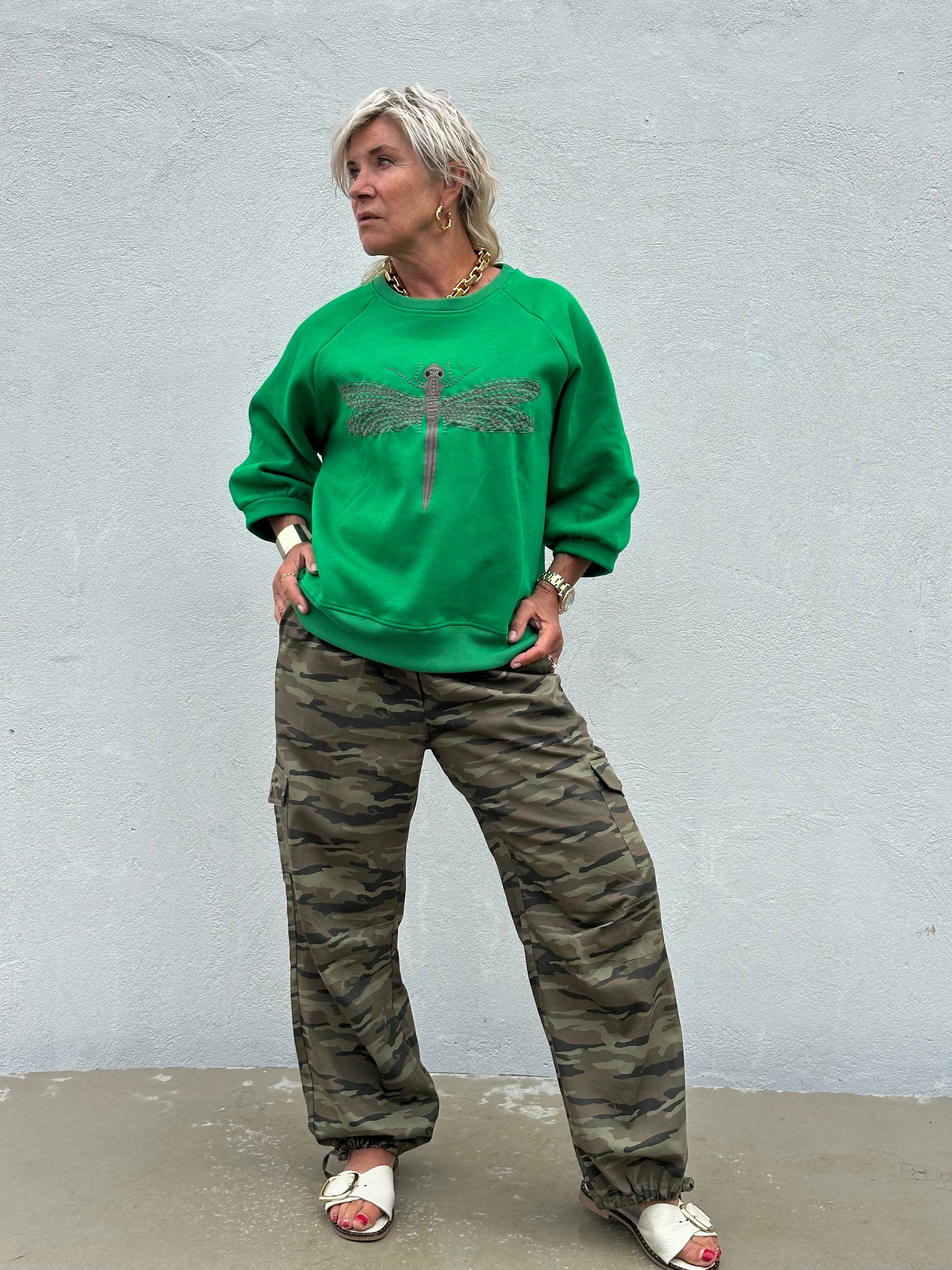 Gaspar 2607302 Fanø swetshirt green