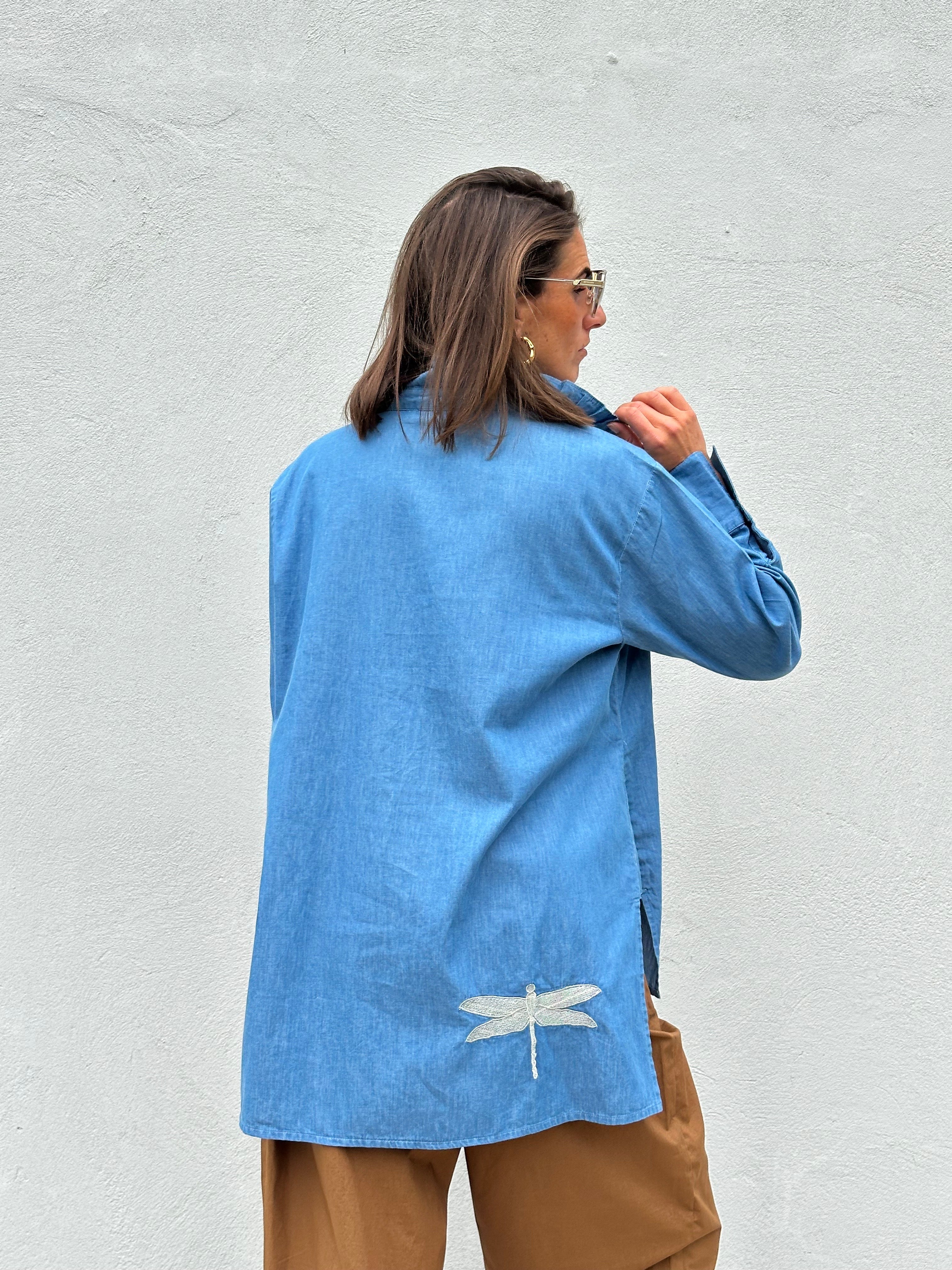 Gaspar 2607308 Siena shirt denim light blue