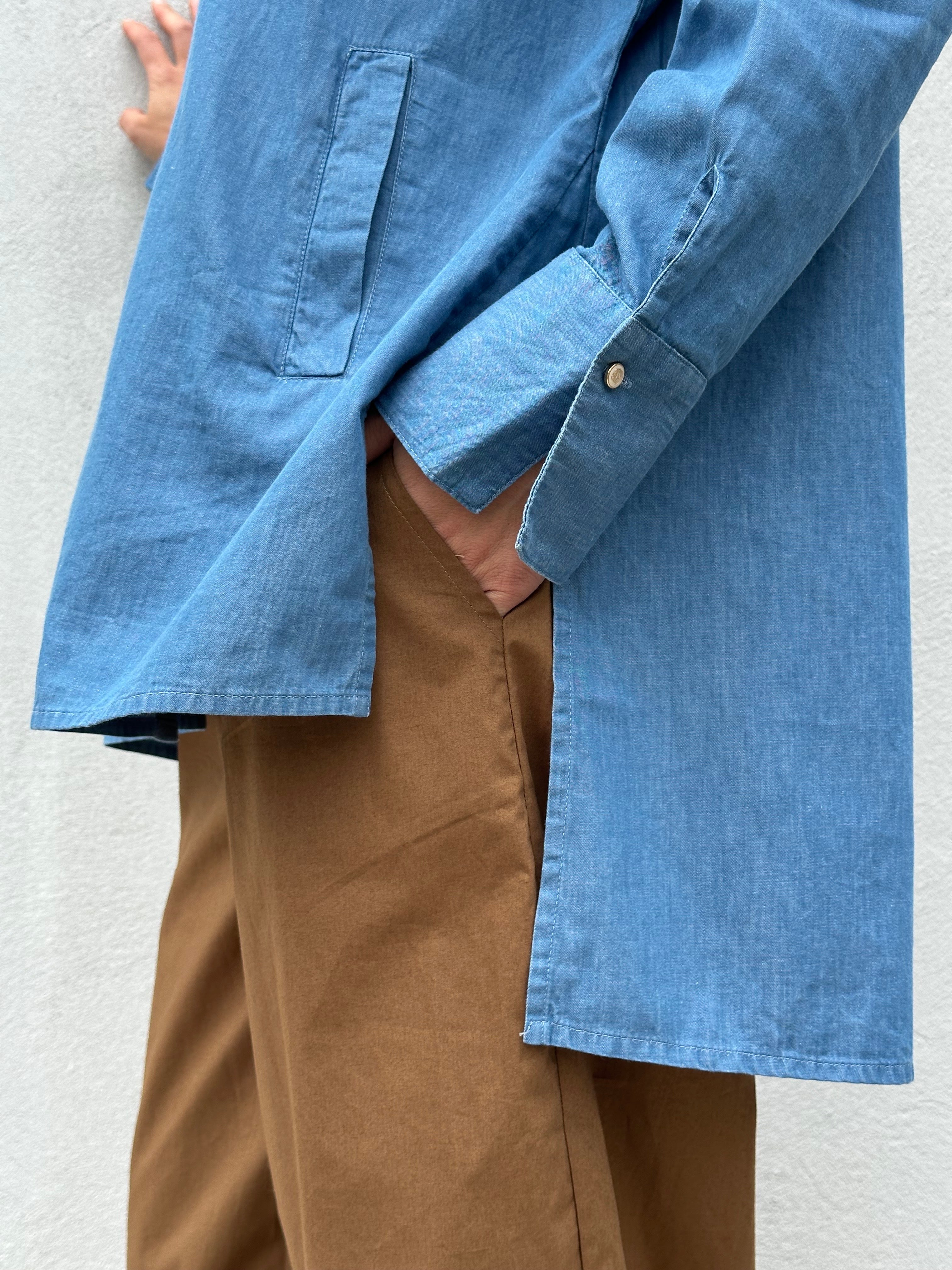 Gaspar 2607308 Siena shirt denim light blue