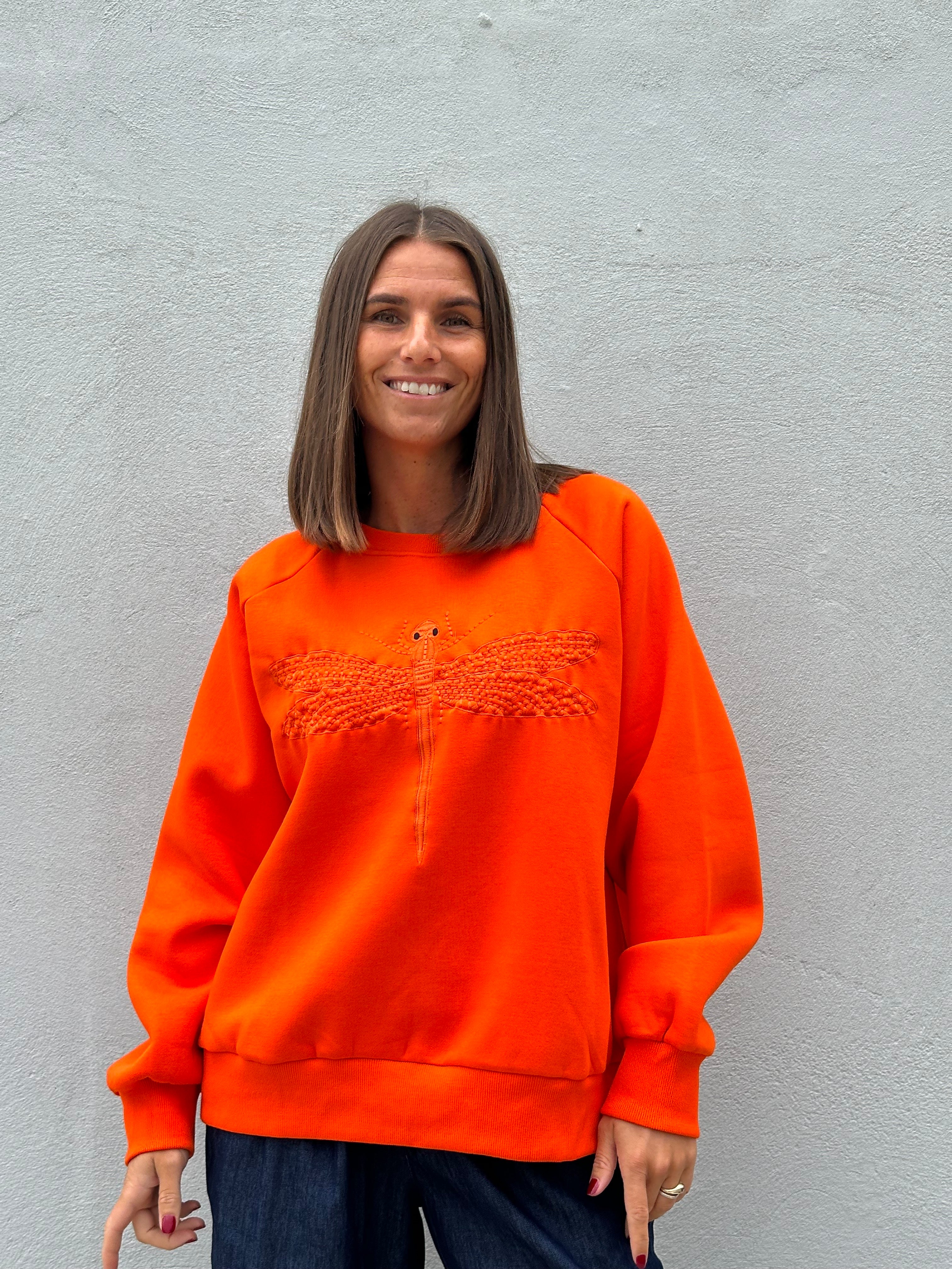 Gaspar 2607333 Fanø heavy sweatshirt orange