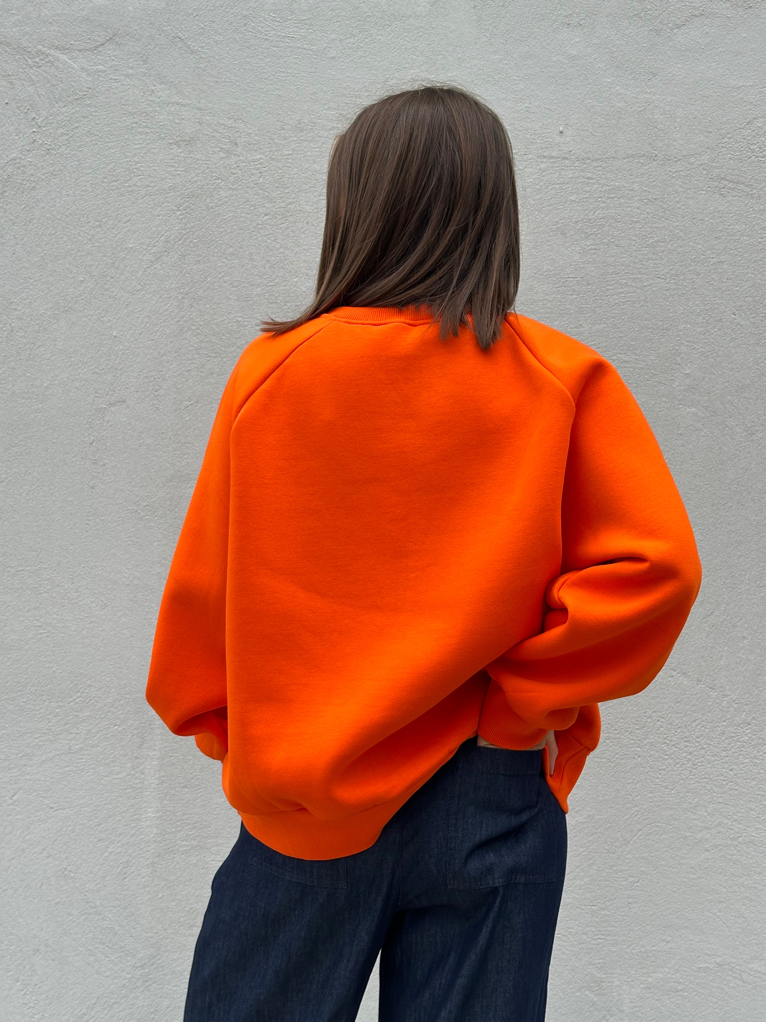 Gaspar 2607333 Fanø heavy sweatshirt orange