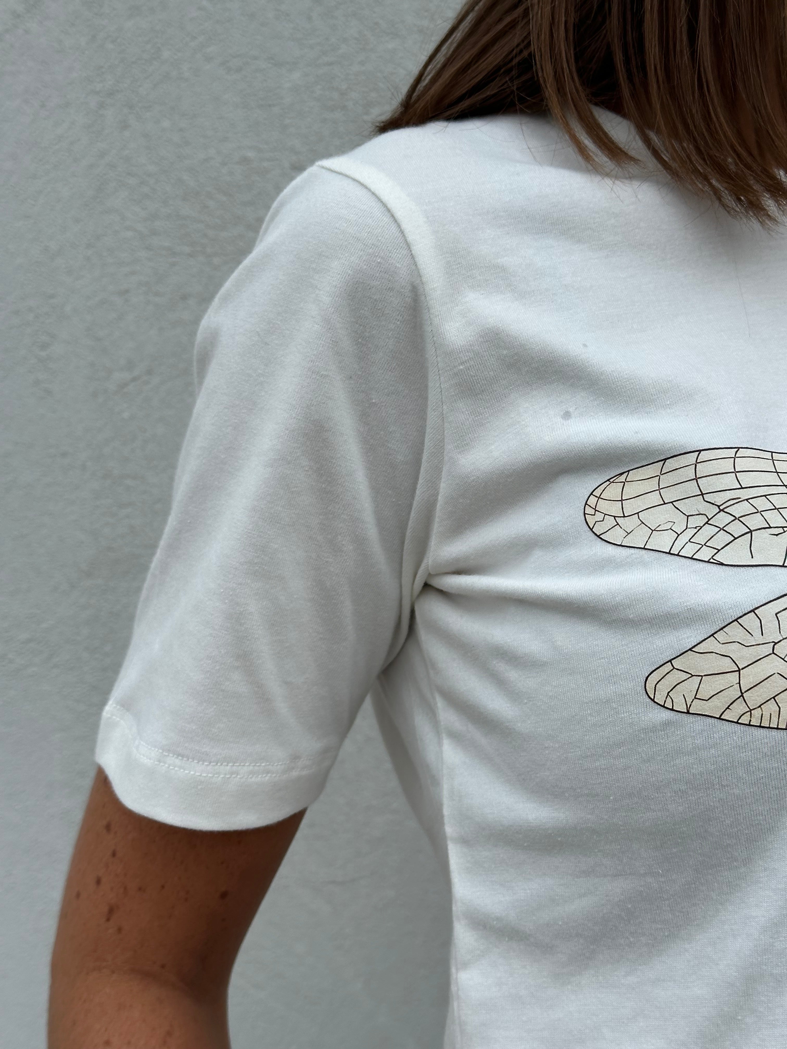 Gaspar 2607334 Tokyo print T-shirt white
