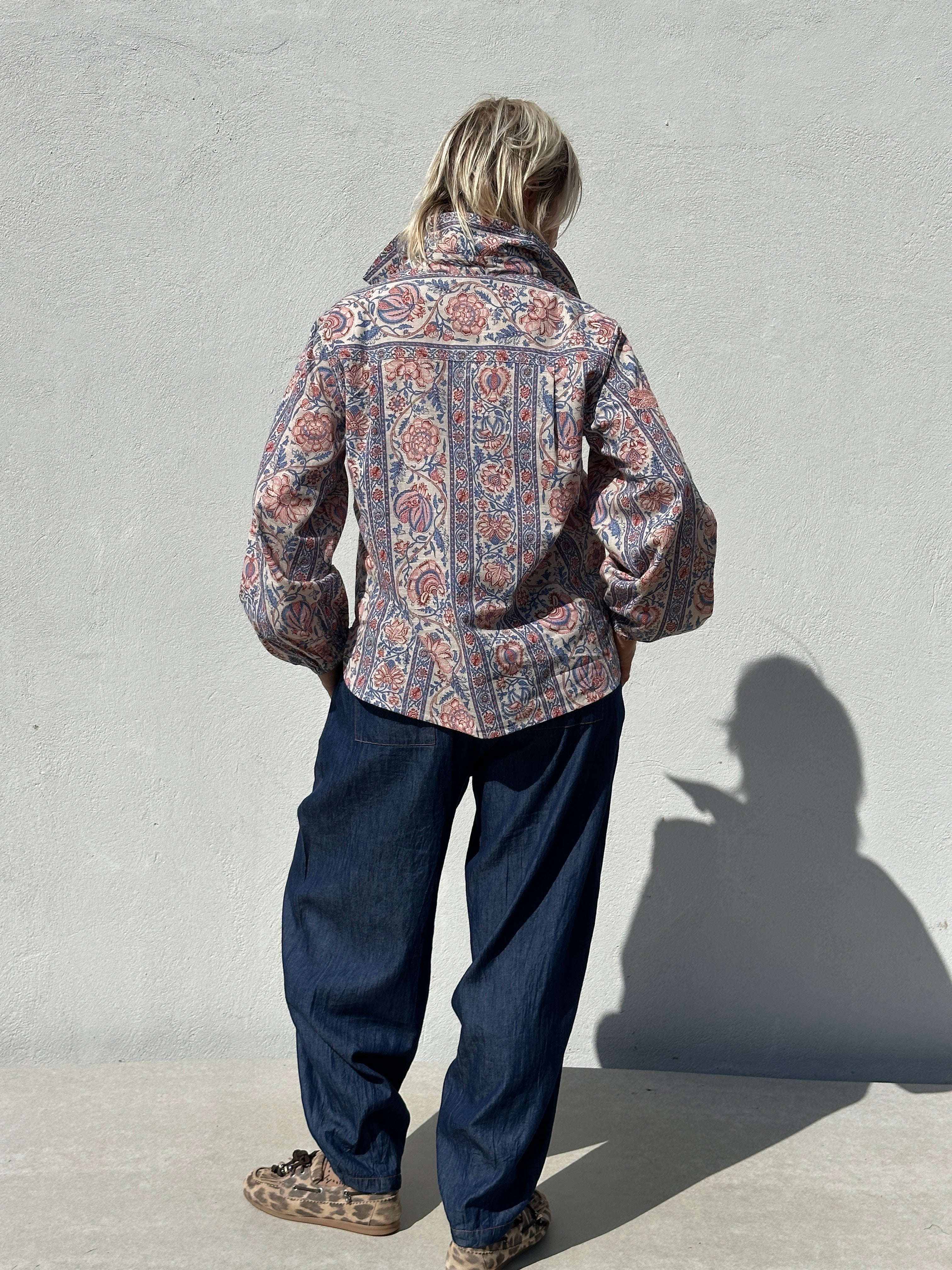 Gaspar 2607344 Aarhus shirt print blue