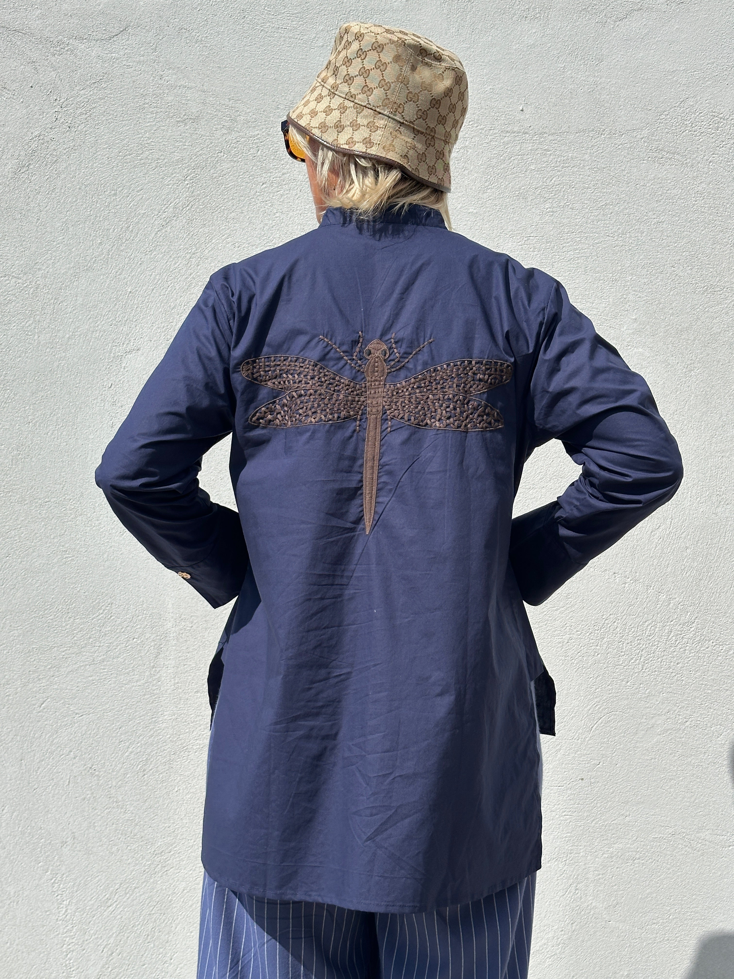 Gaspar 2607346 Goa shirt navy