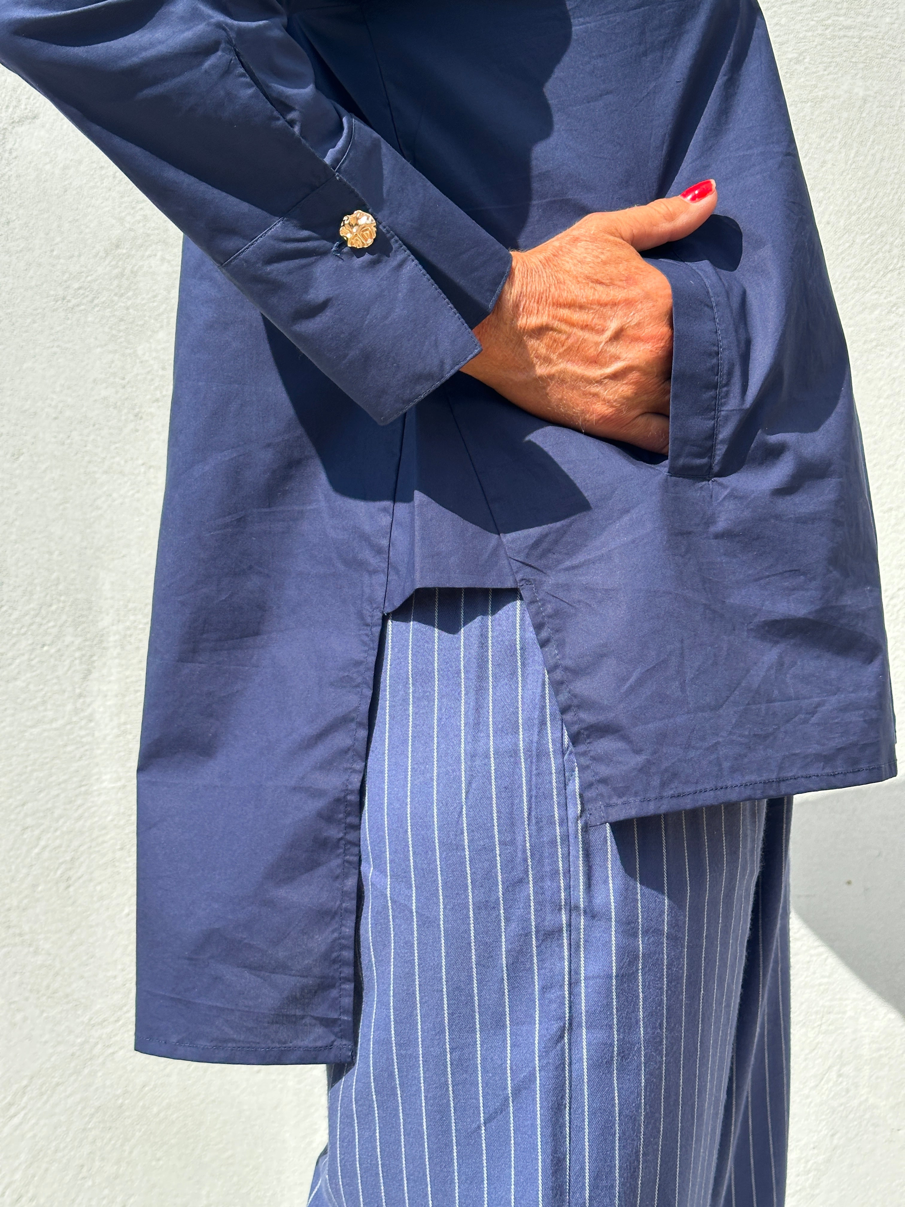 Gaspar 2607346 Goa shirt navy