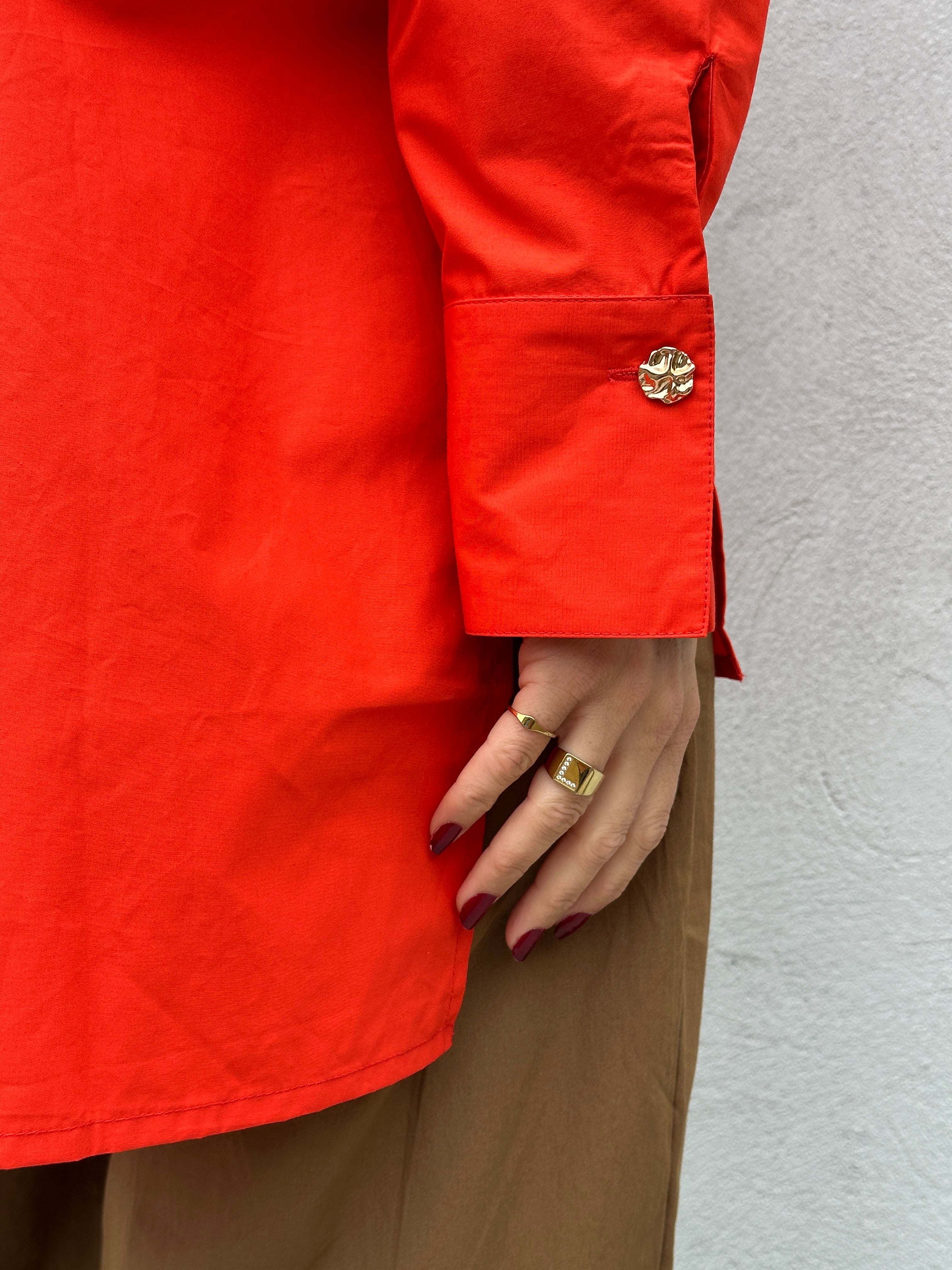 Gaspar 2607346 Goa shirt red