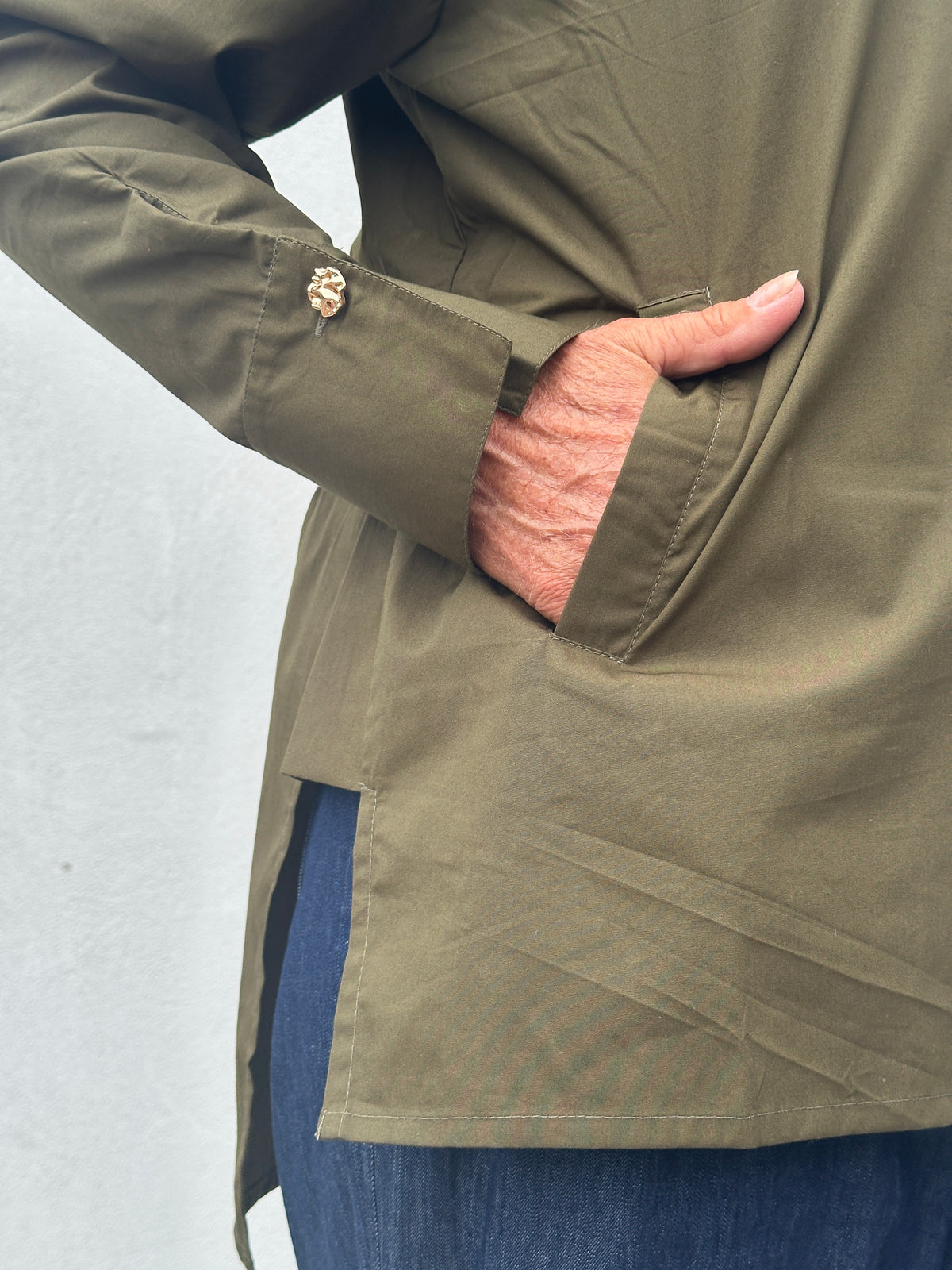 Gaspar 2607346 Goa shirt olive