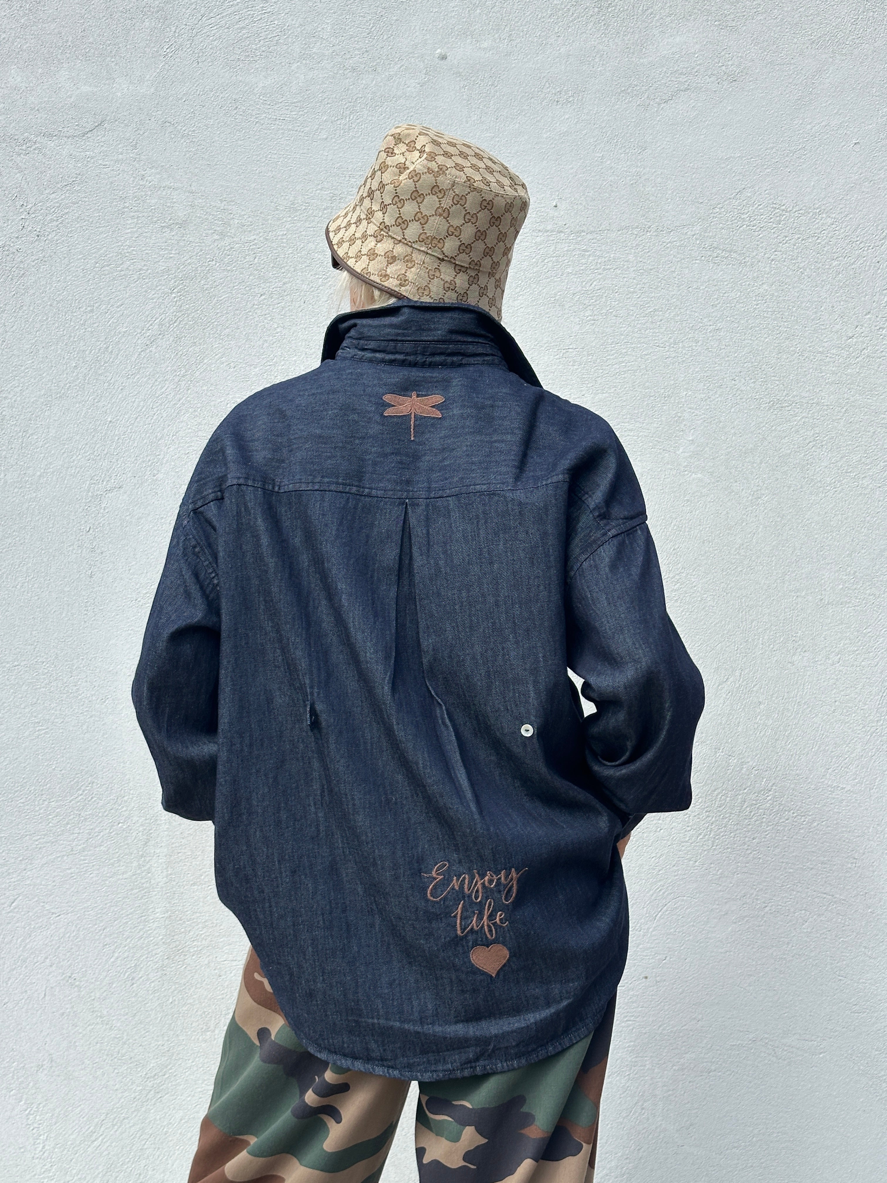Gaspar 2607348 Sevilla shirt denim blue