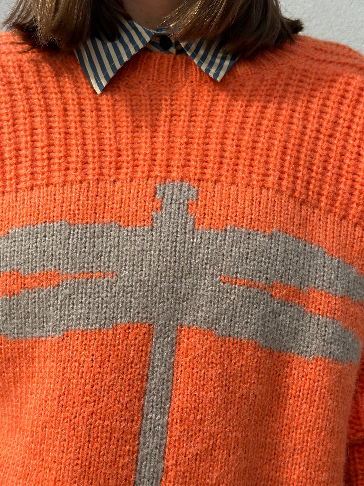 Gaspar 2607349 Pisa logo pullover orange