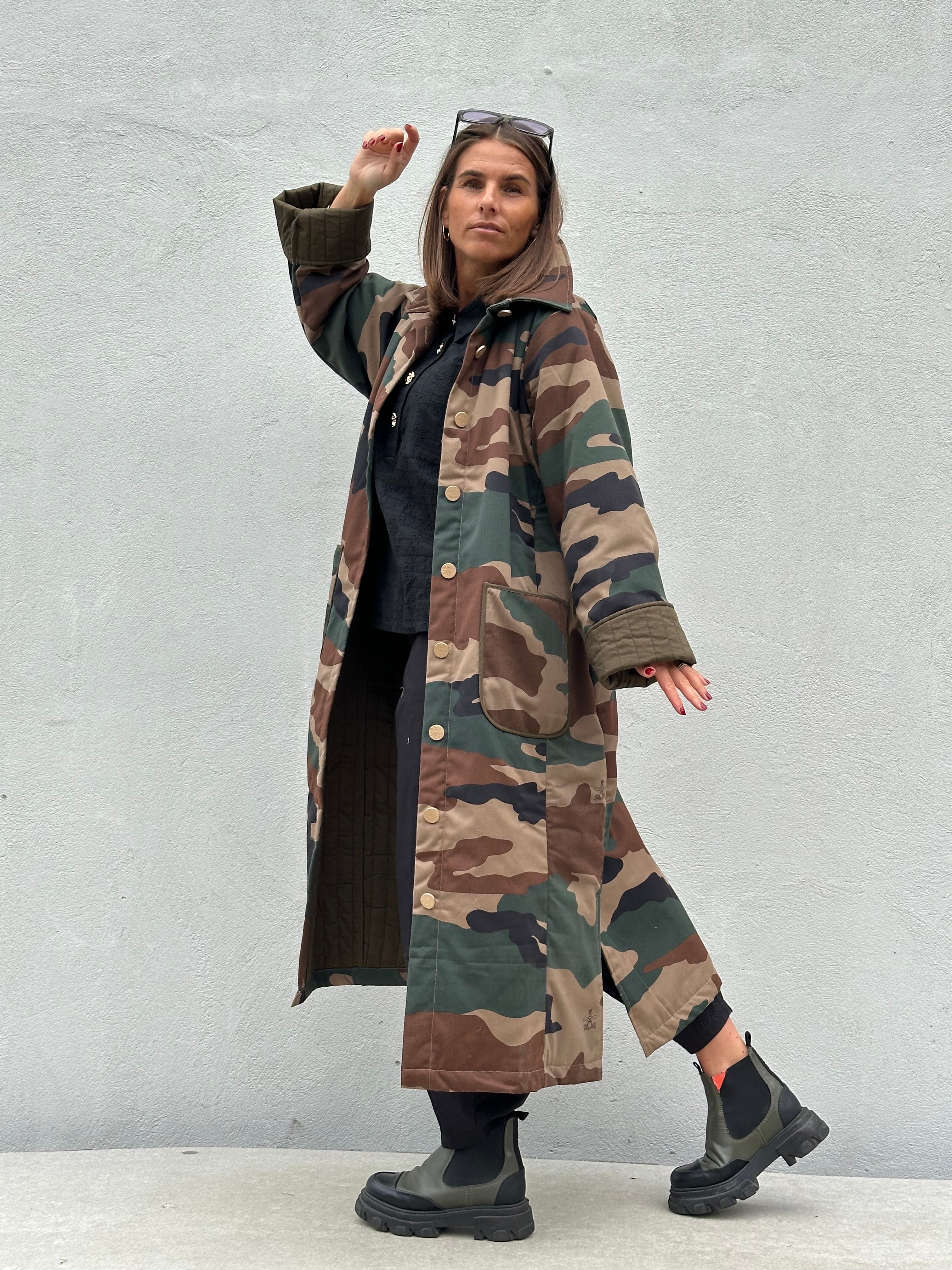 Gaspar 2607504 Champagne camo coat