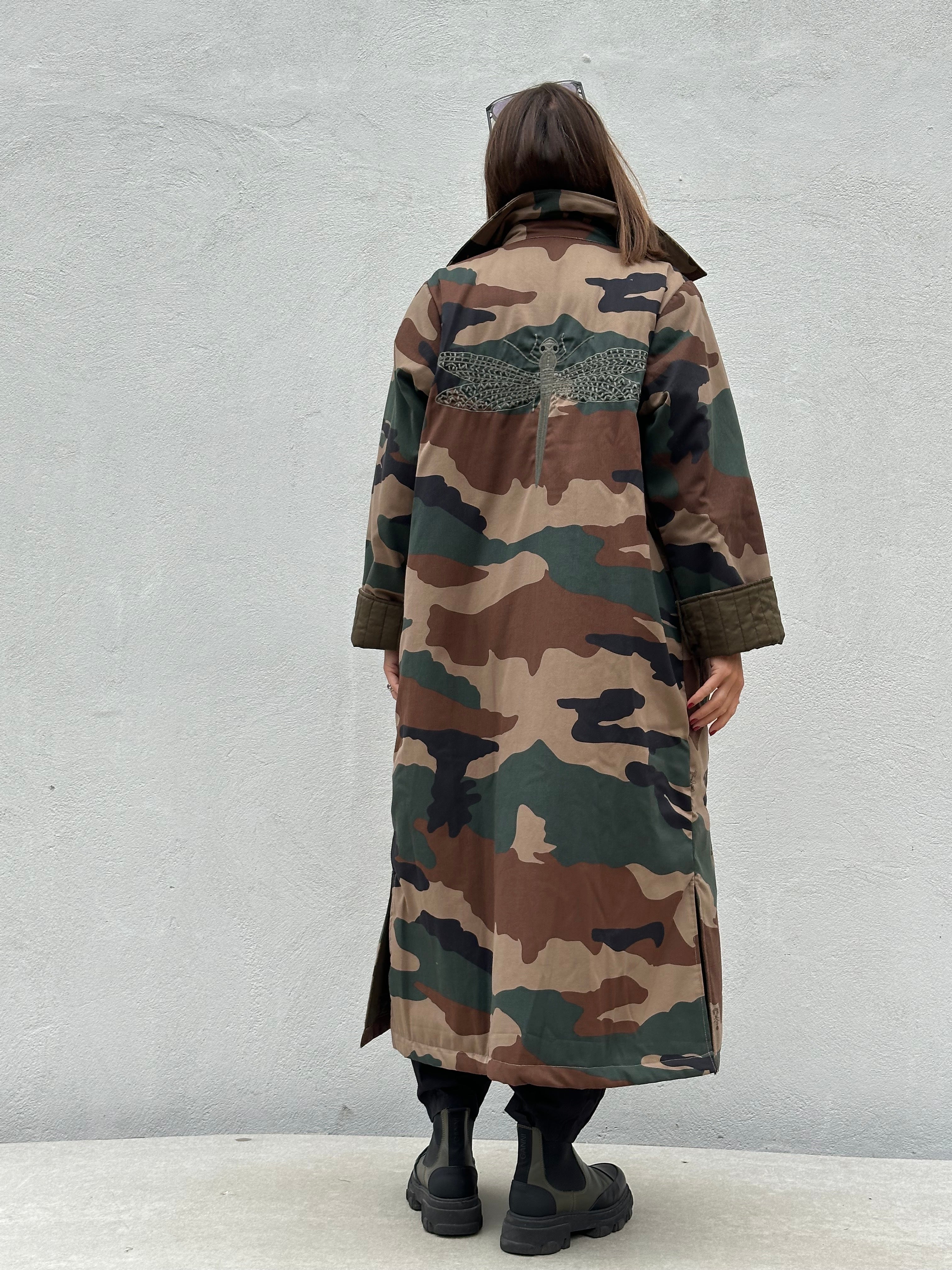 Gaspar 2607504 Champagne camo coat