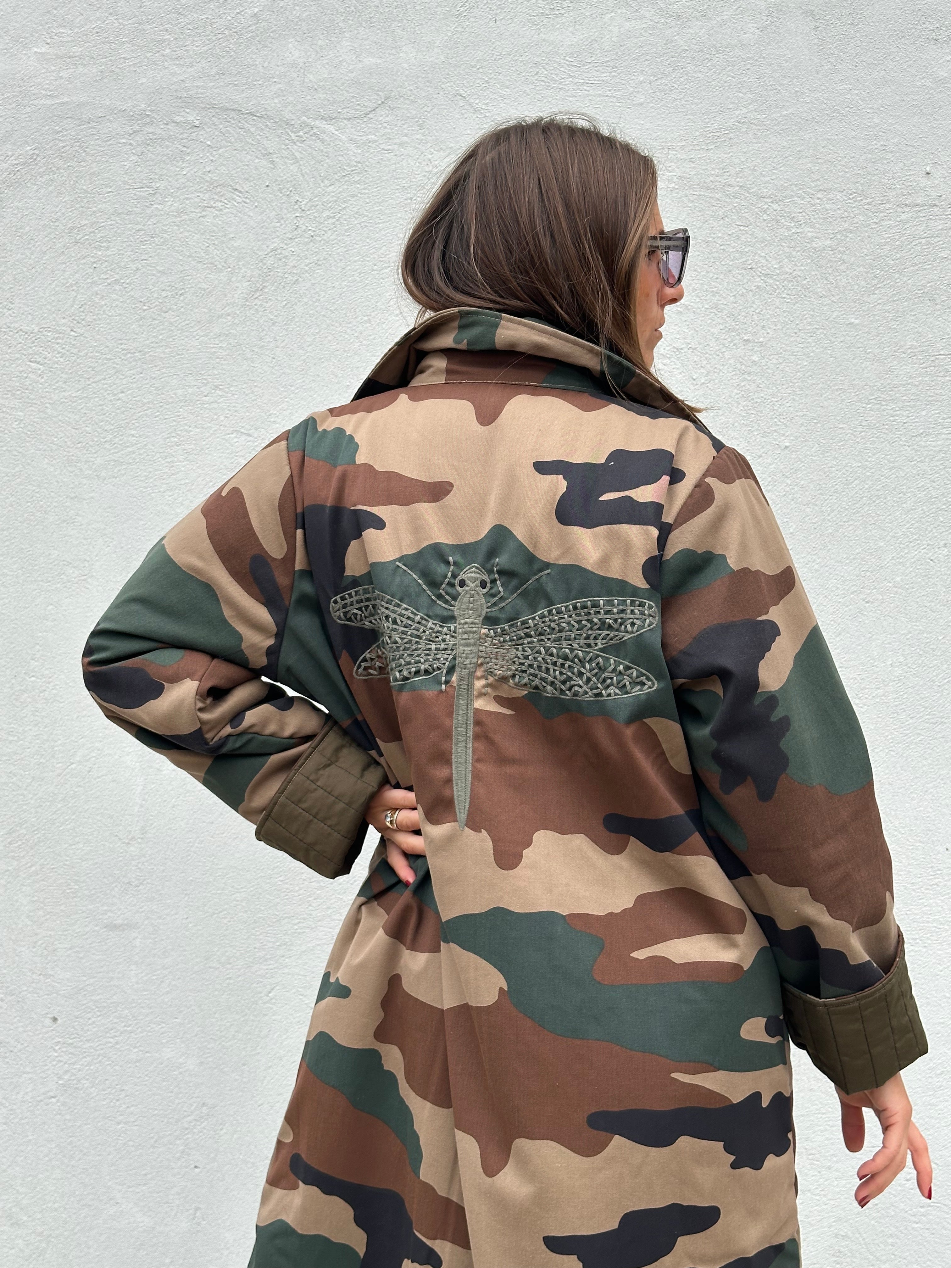 Gaspar 2607504 Champagne camo coat