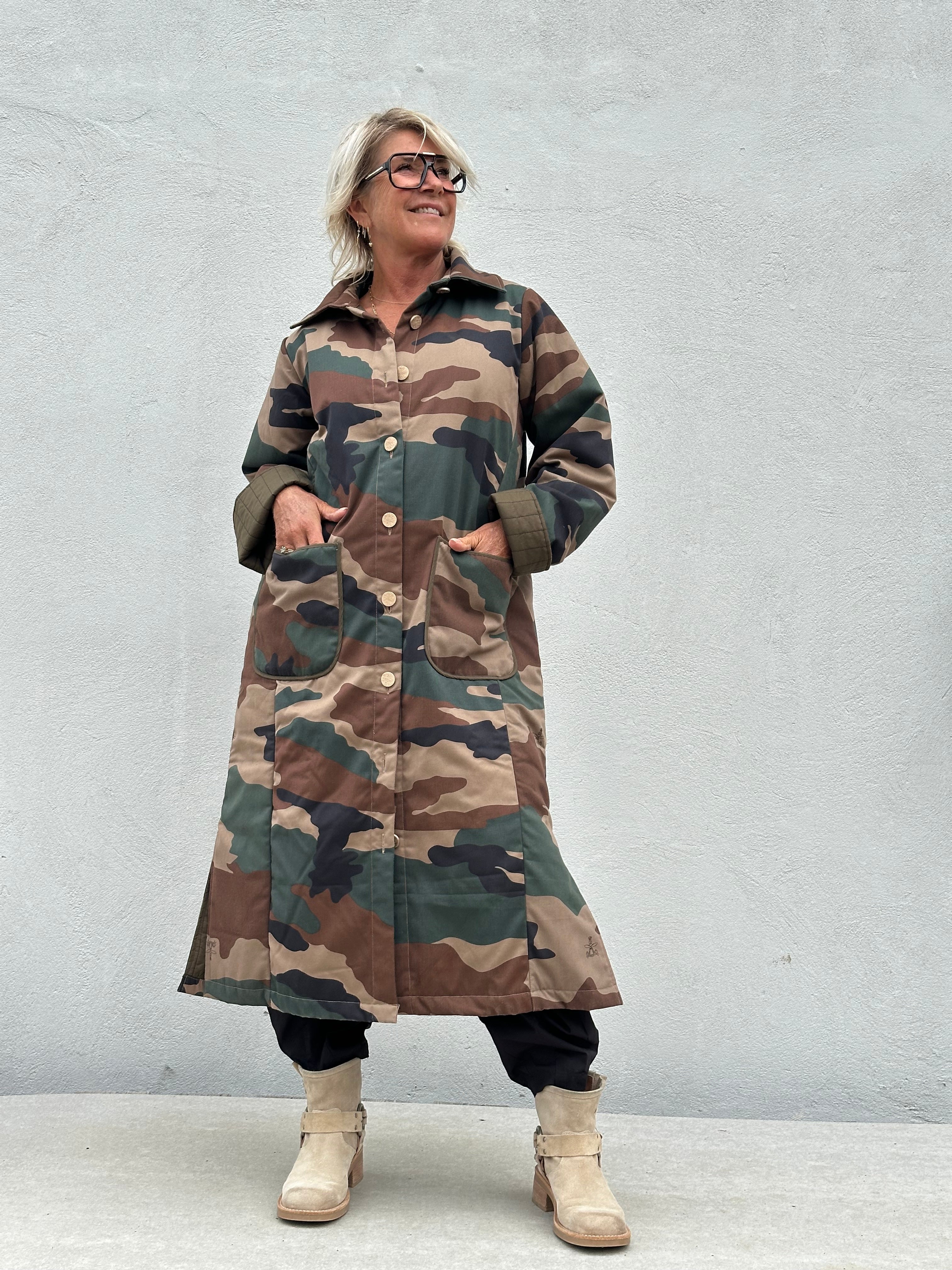 Gaspar 2607504 Champagne camo coat