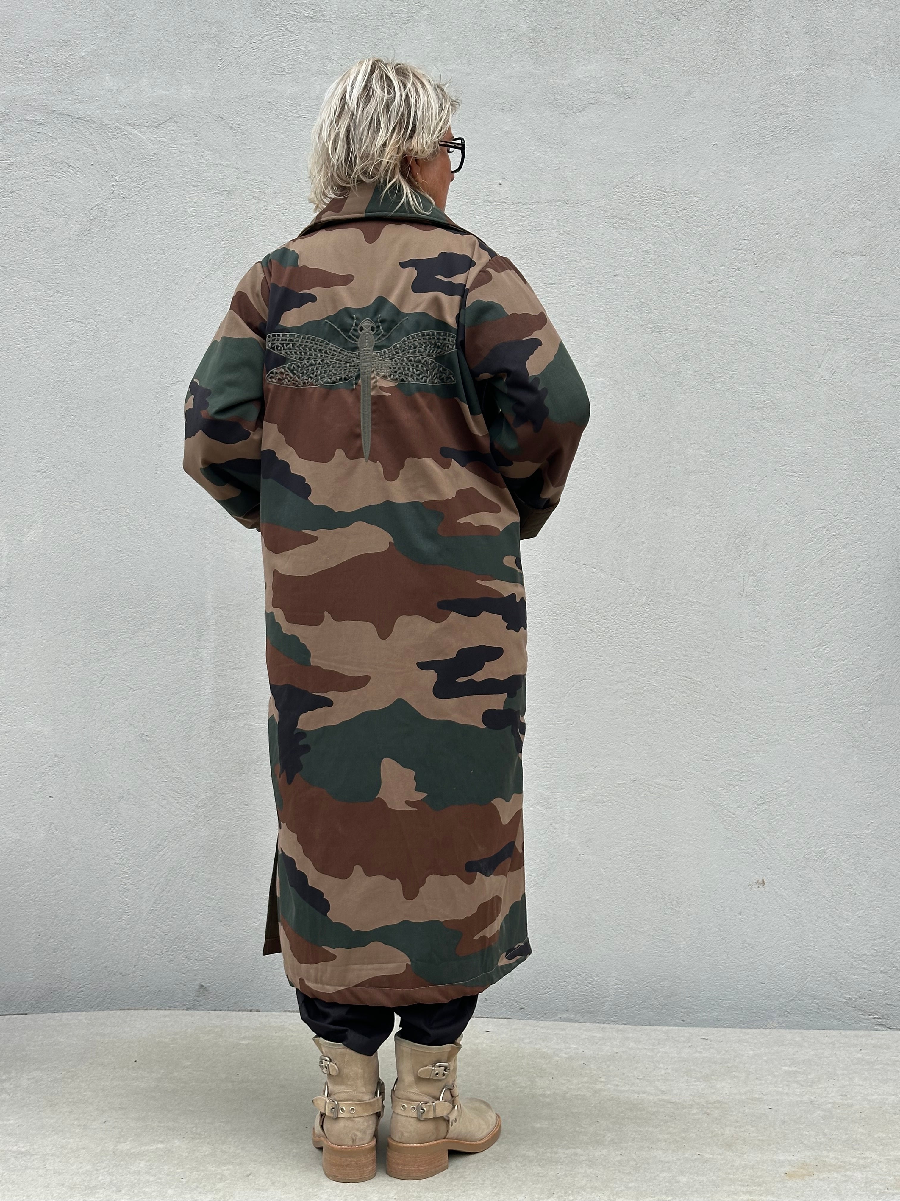 Gaspar 2607504 Champagne camo coat