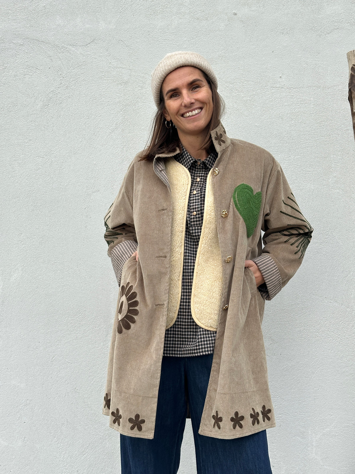 Gaspar 2607506 Nuuk corduroy jacket dark sand