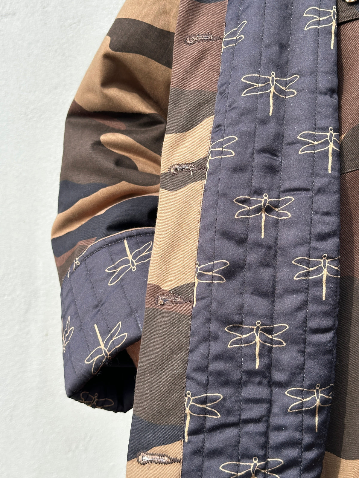 Gaspar 2607510 Lille camo coat brown