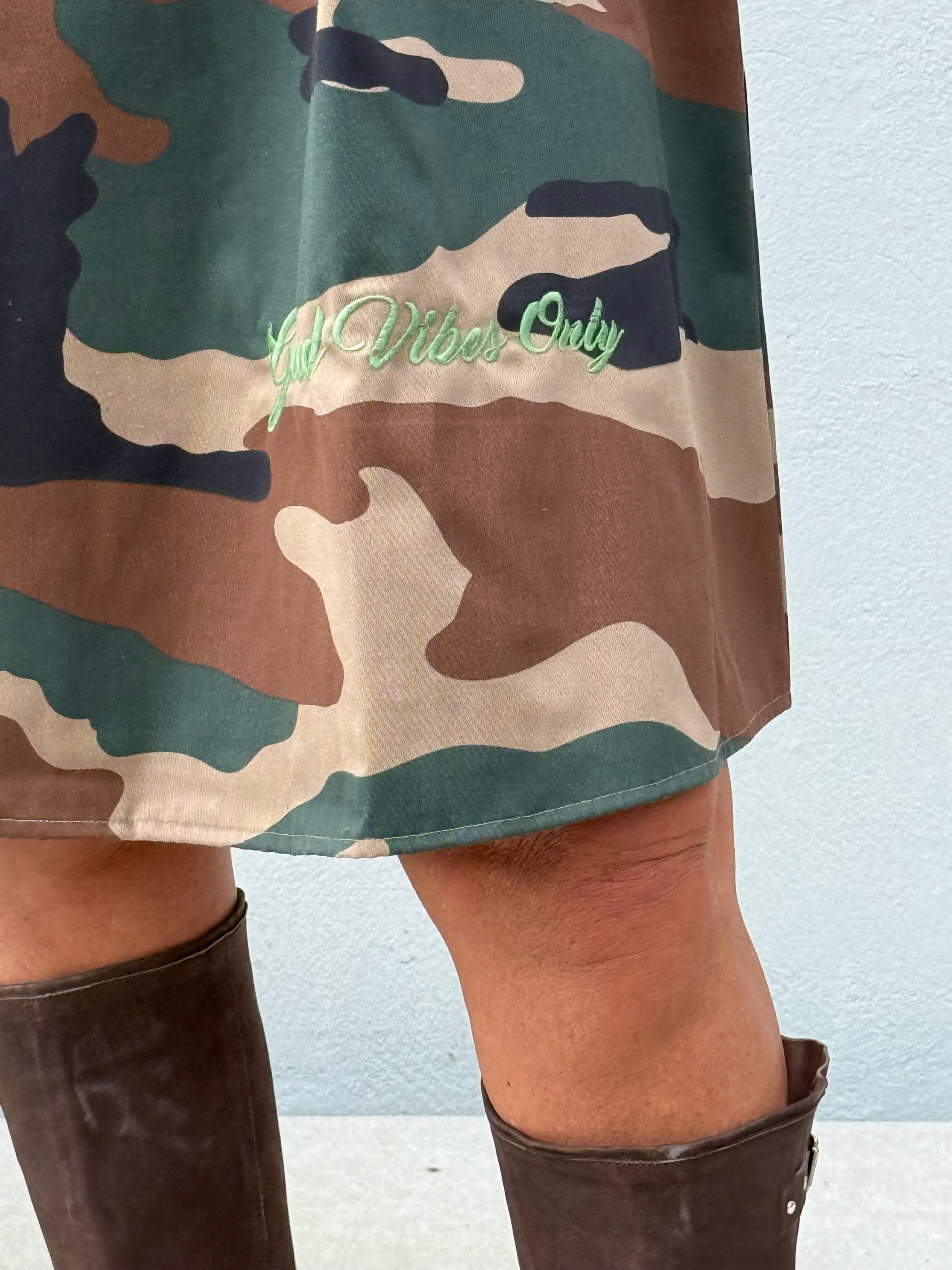 Gaspar 2607700 Nice Camo dress khaky