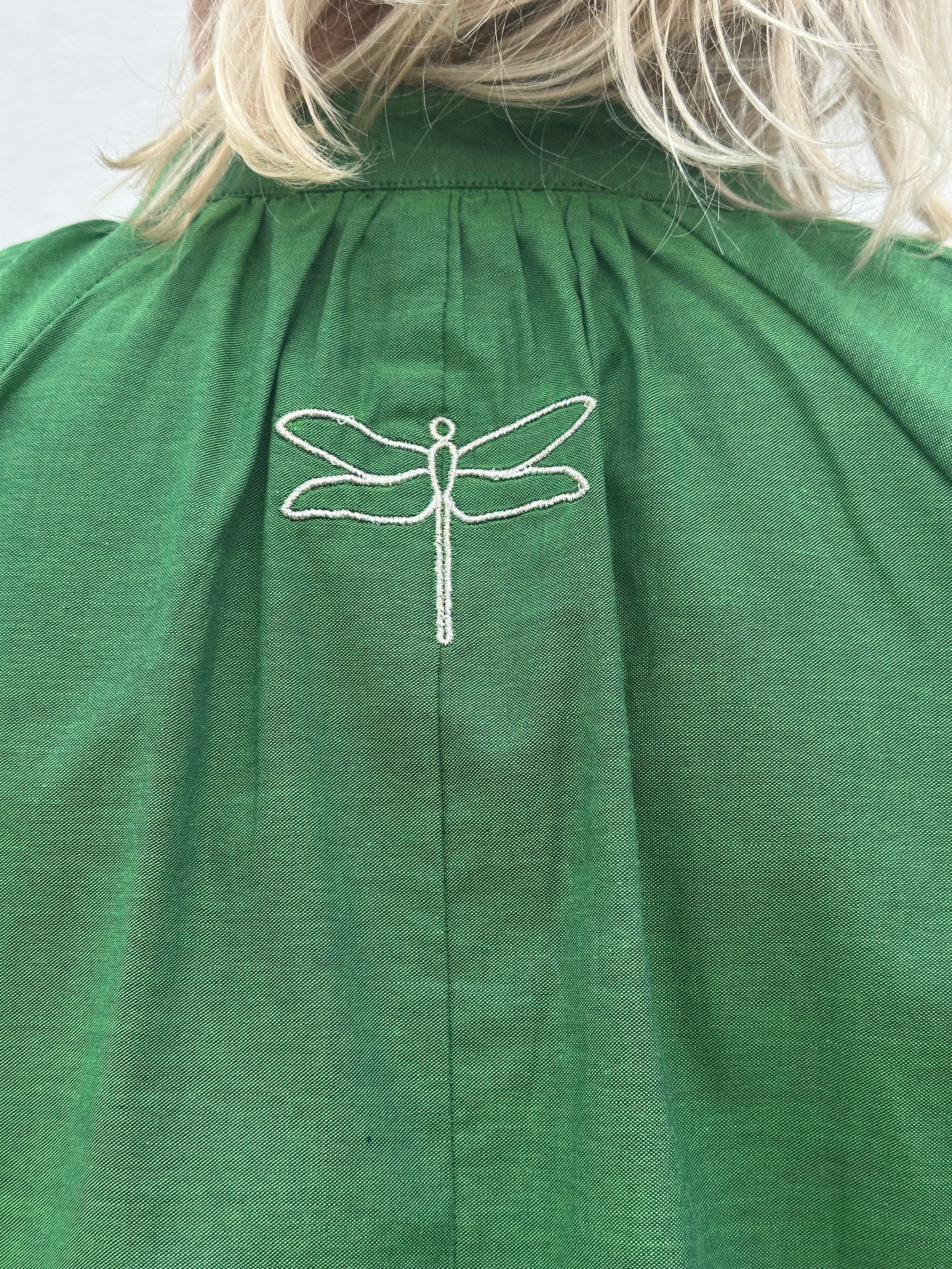 Gaspar 2607713 Moon dress apple green