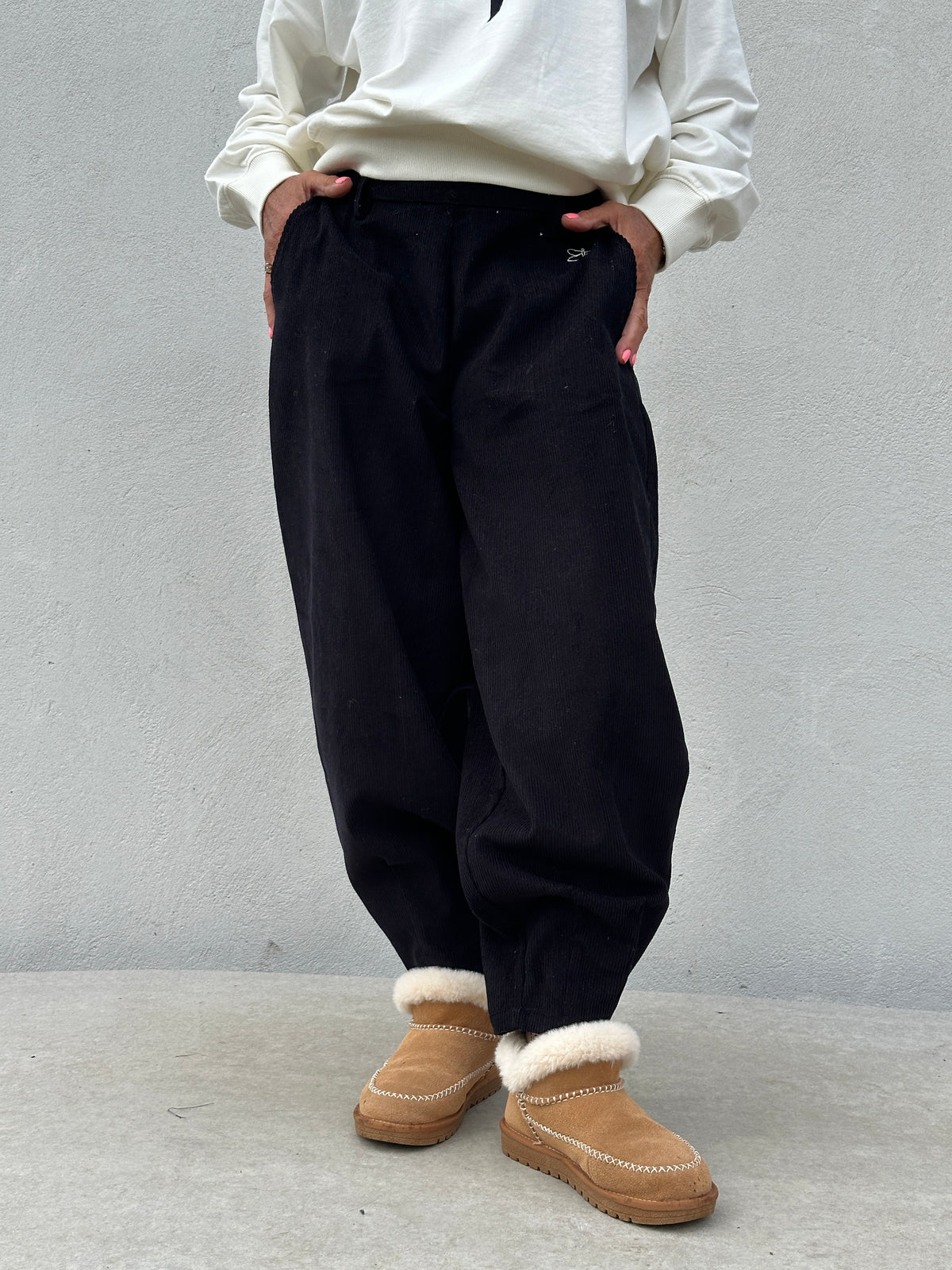 Gaspar 2607924 Colorado pants corduroy black