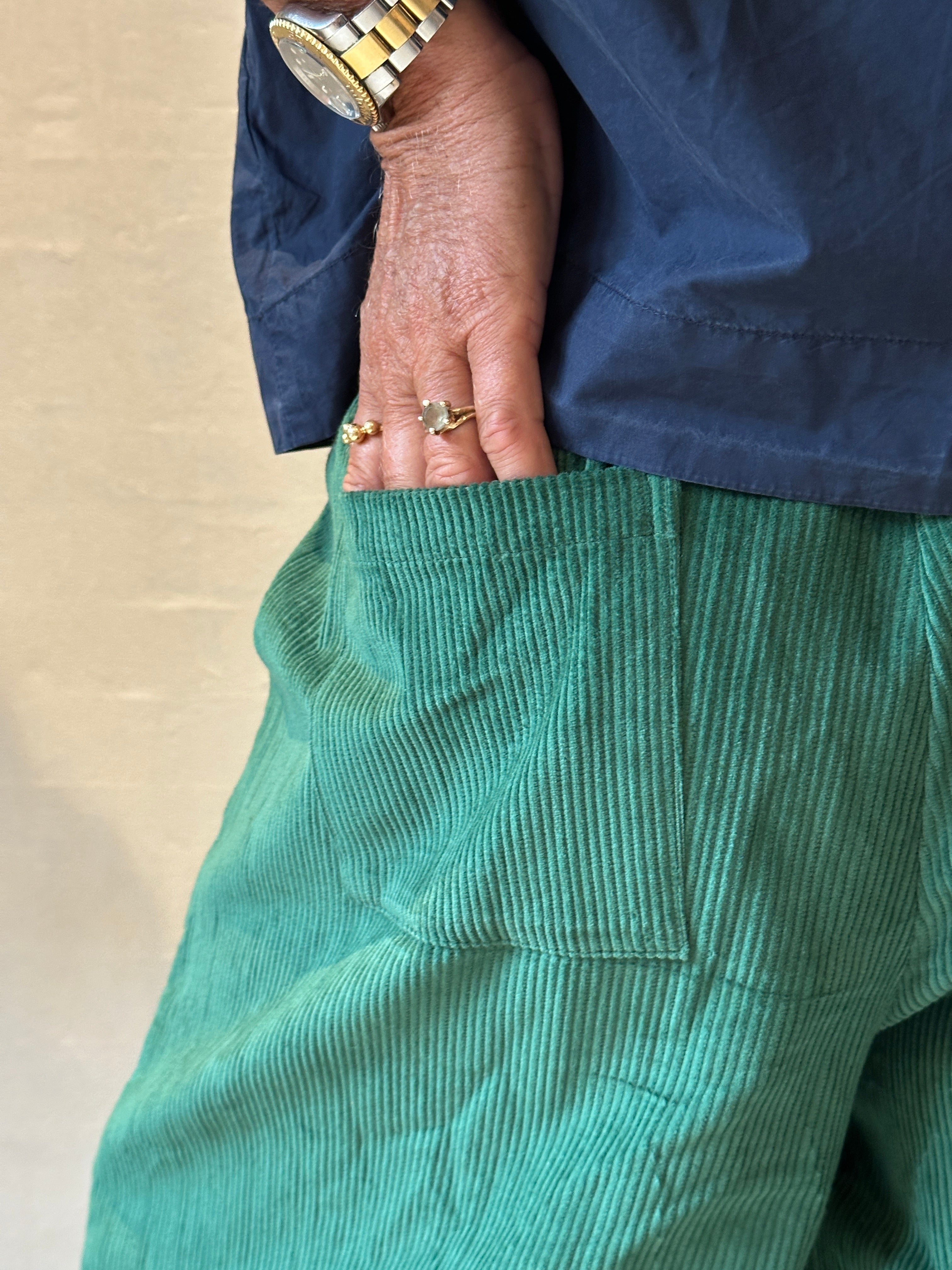Gaspar 2607924 Tropea pants corduroy green