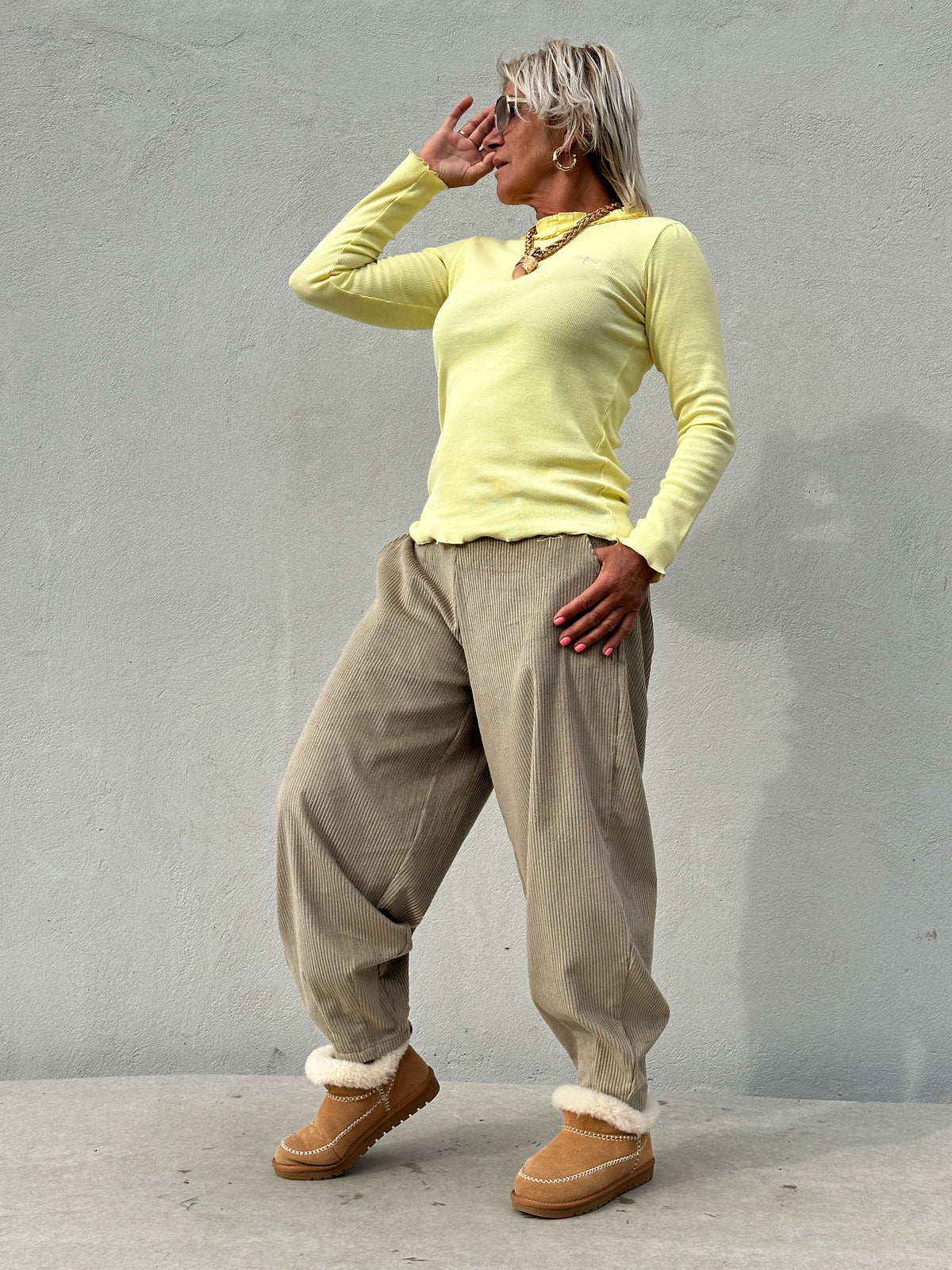 Gaspar 2607924 Colorado pants corduroy lys taupe