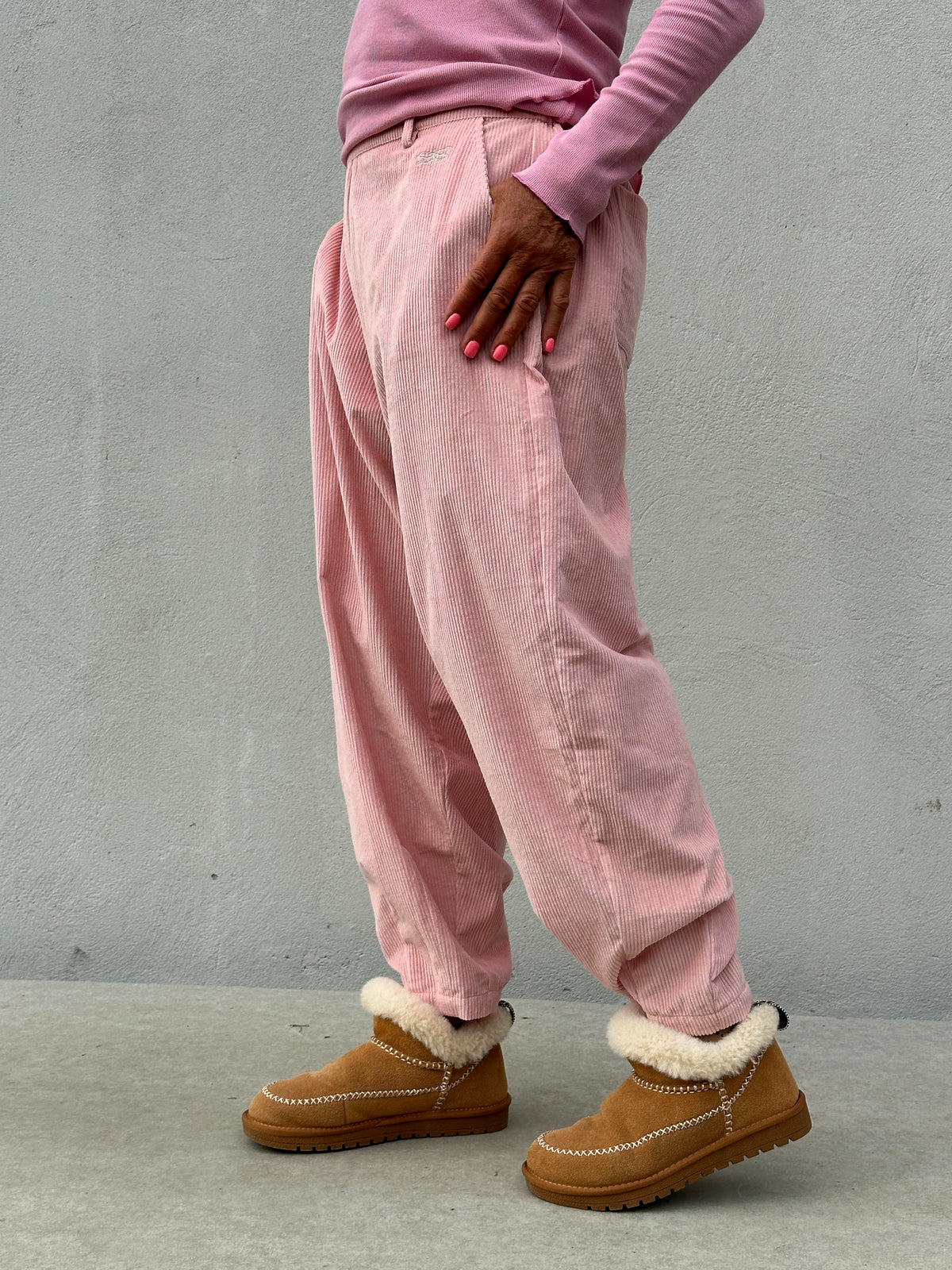 Gaspar 2607924 Colorado pants corduroy rose