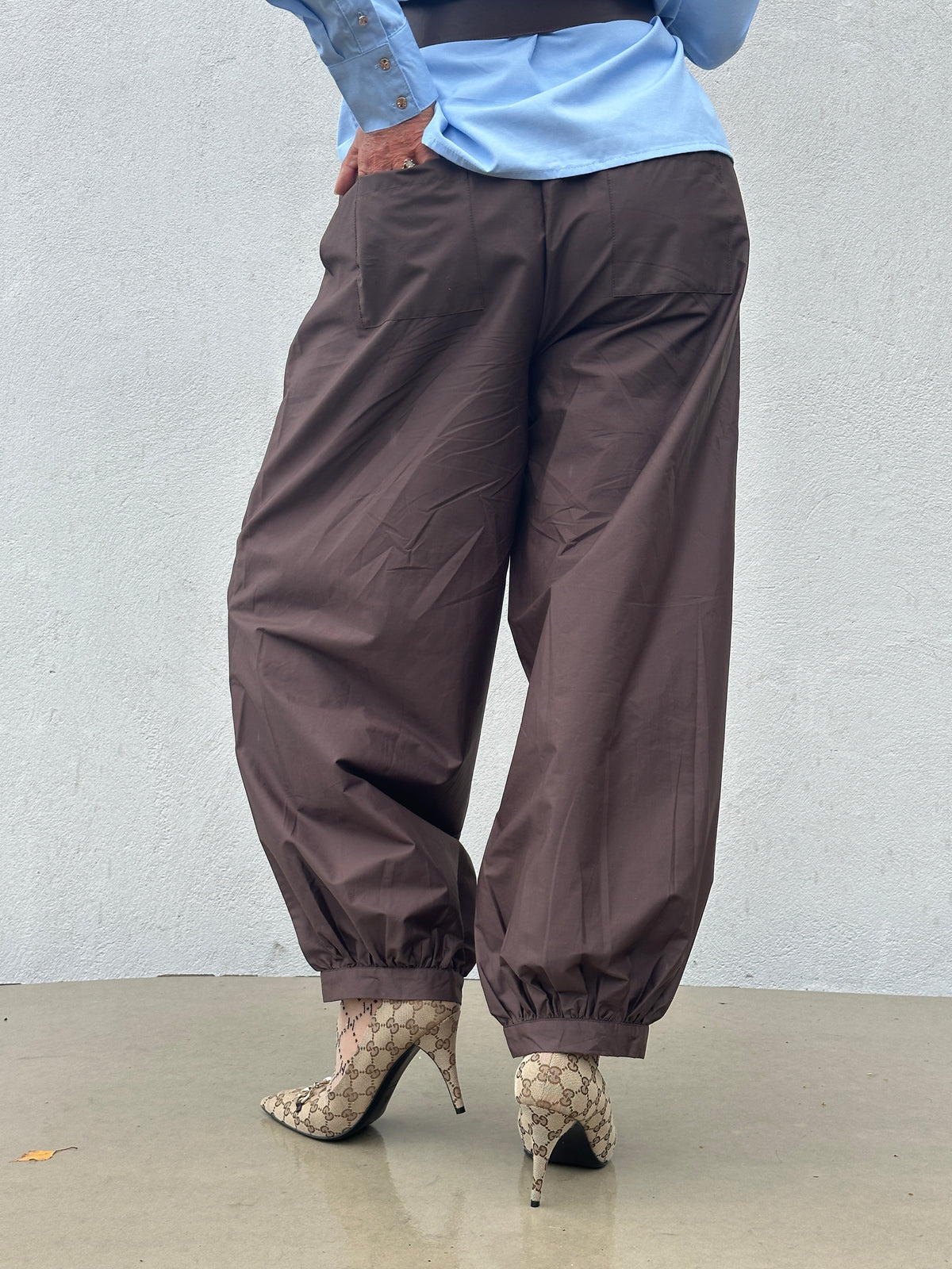 Gaspar 2607937 Tropea pants dark brown