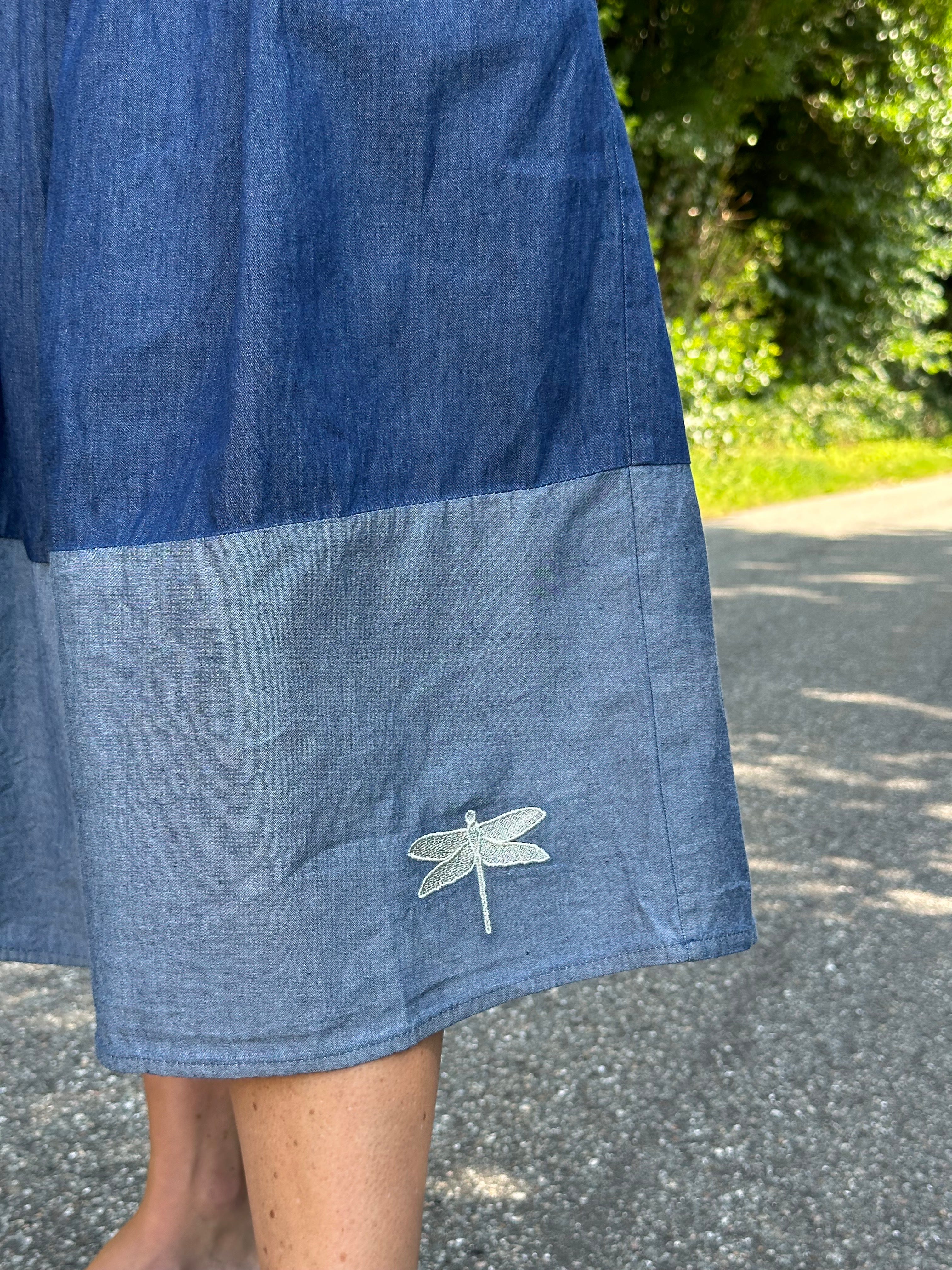 Gaspar 2607950 Vienna Denim skirt blue