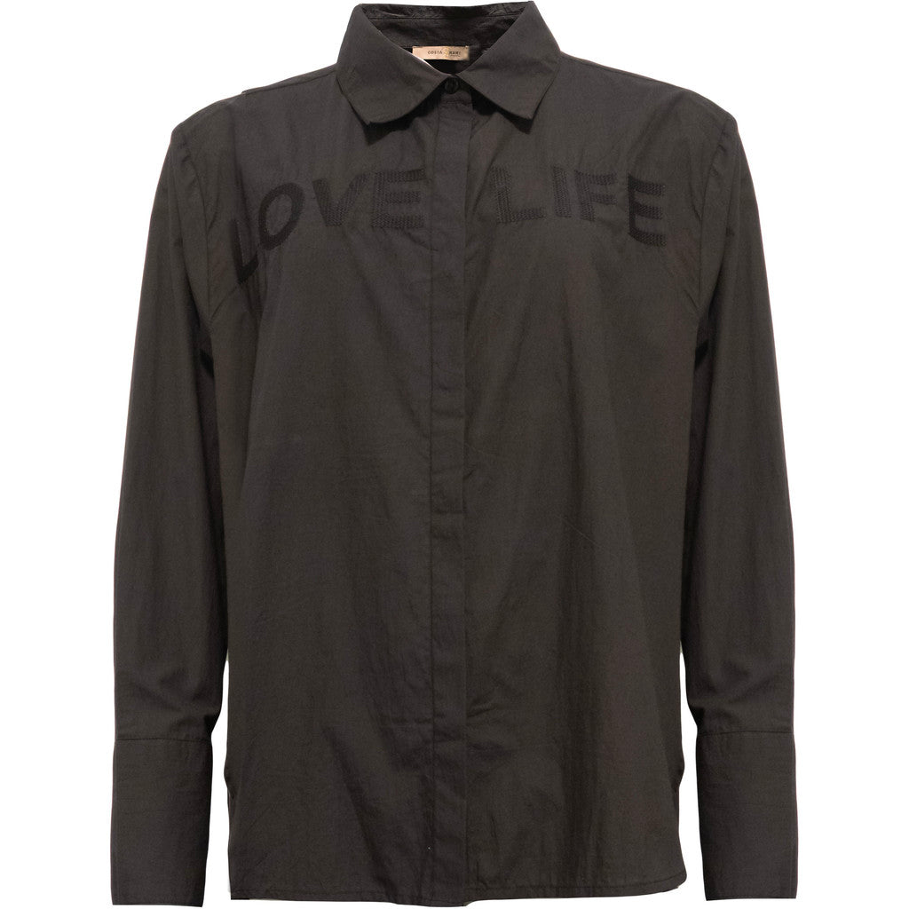 Costamani 2608124 Letters L/S shirt black