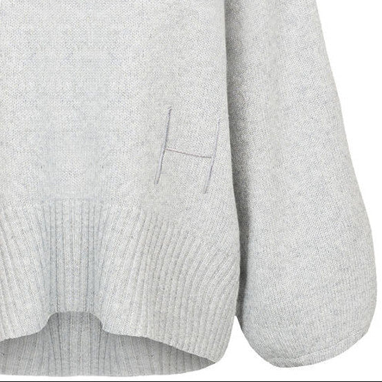 HÈST 2630120855 Gianna sweater grey melange