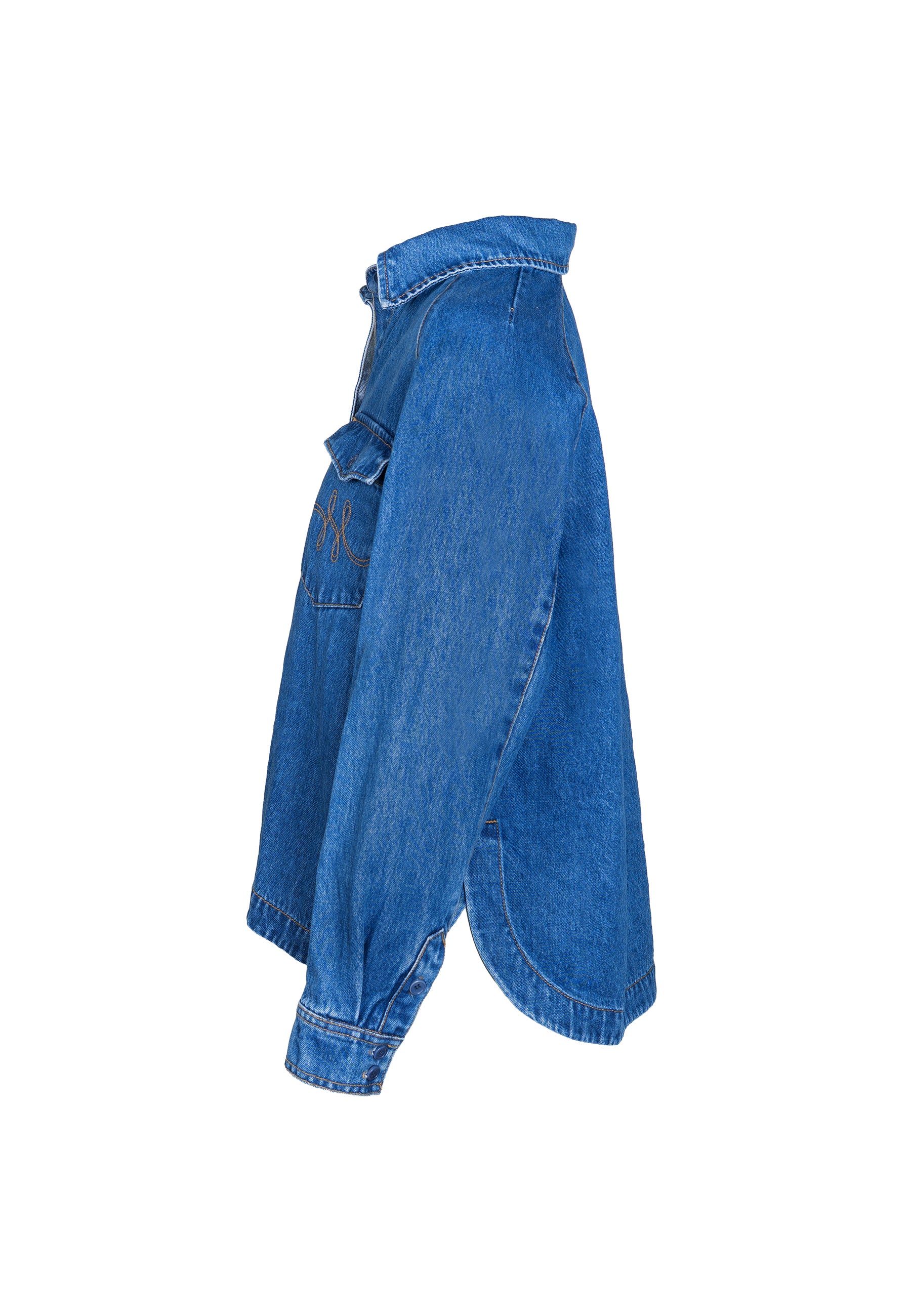 HÈST 2630190760 Kylie denim wash shirt