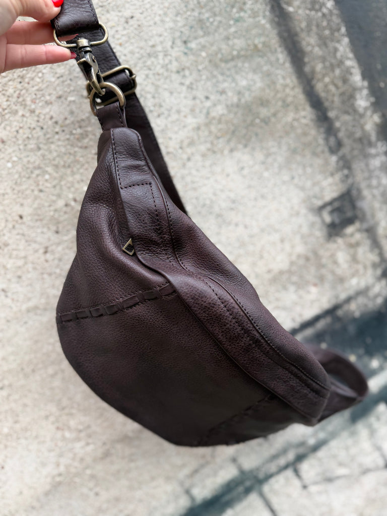 Depeche 16810 bum bag Cow Ricano chocolate