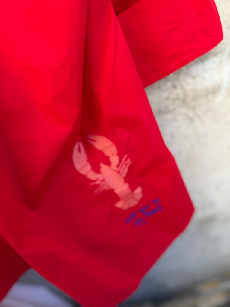 WAUW Luna shirt lobster red