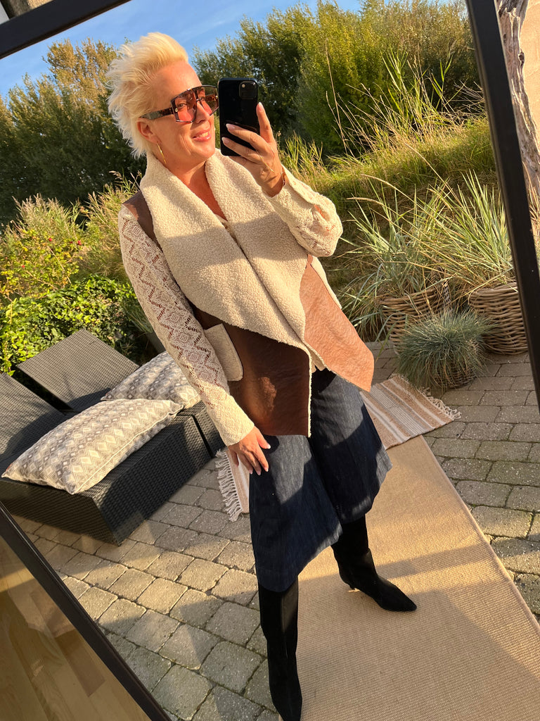 LECOCO 34894 Fie vest choco