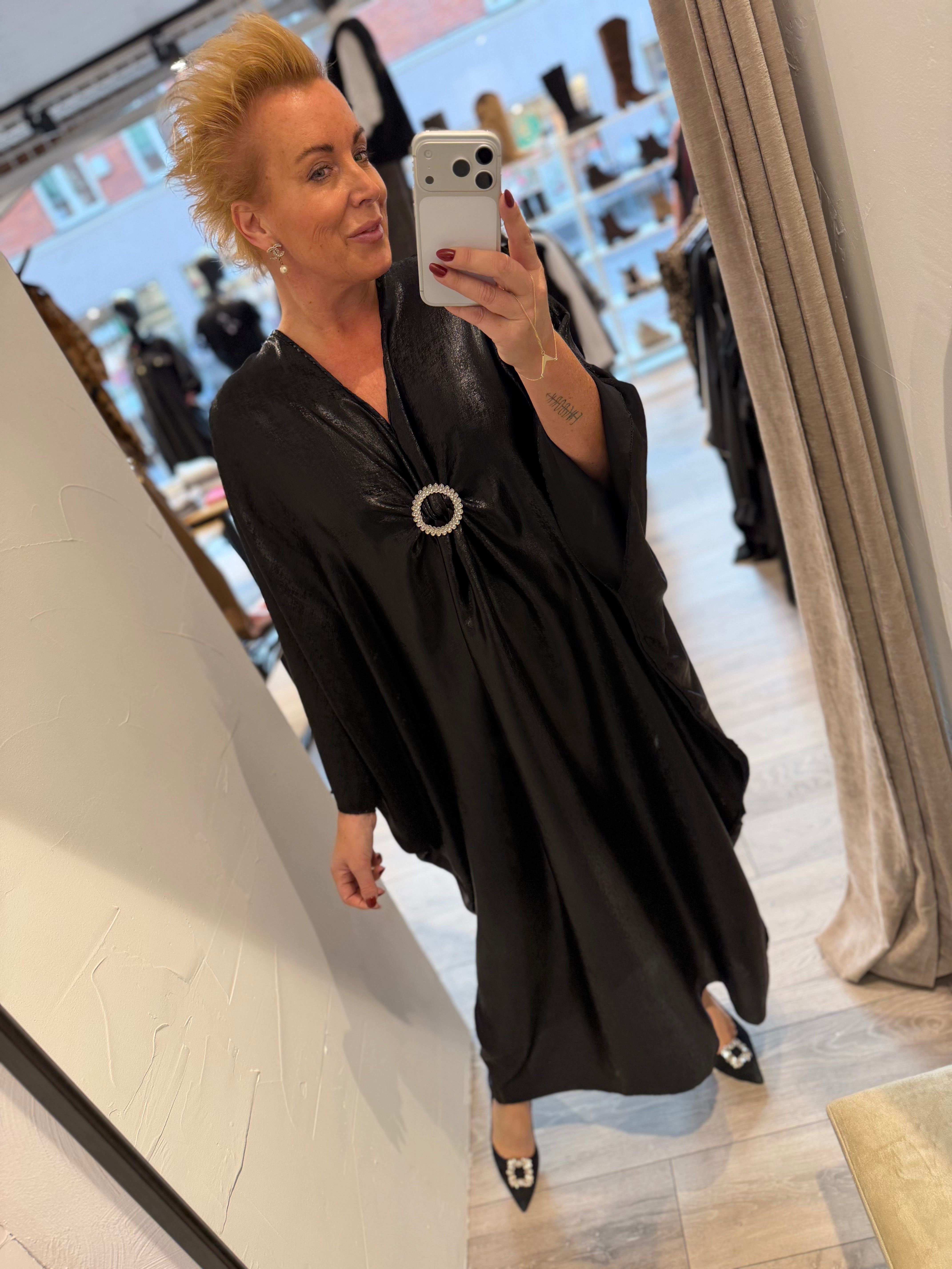 By Engbork Elvira dress glitter black