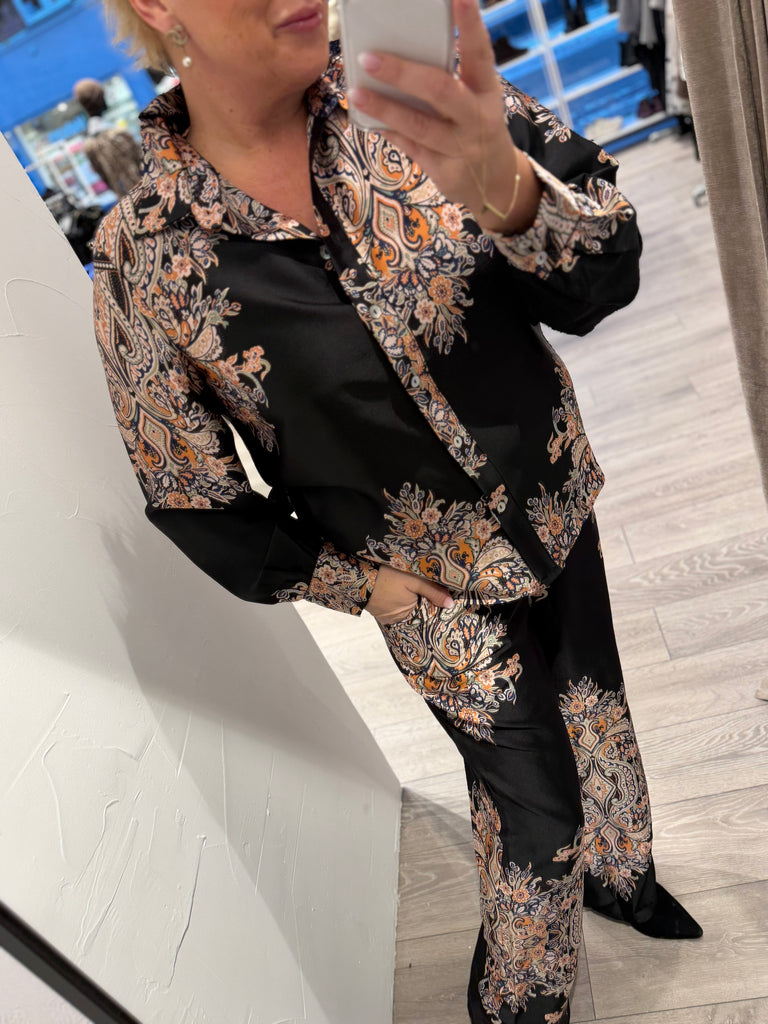 Liberte 22341 Wennise LS shirt paisley