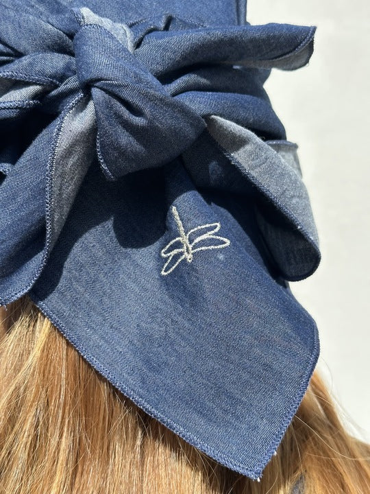 Gaspar 2607100 Roma scarf denim