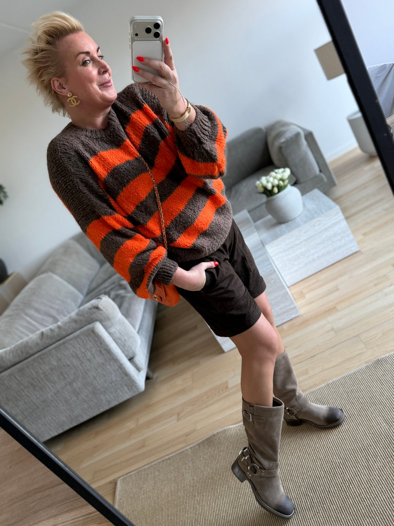 Boho Love B1314 strik stripe orange