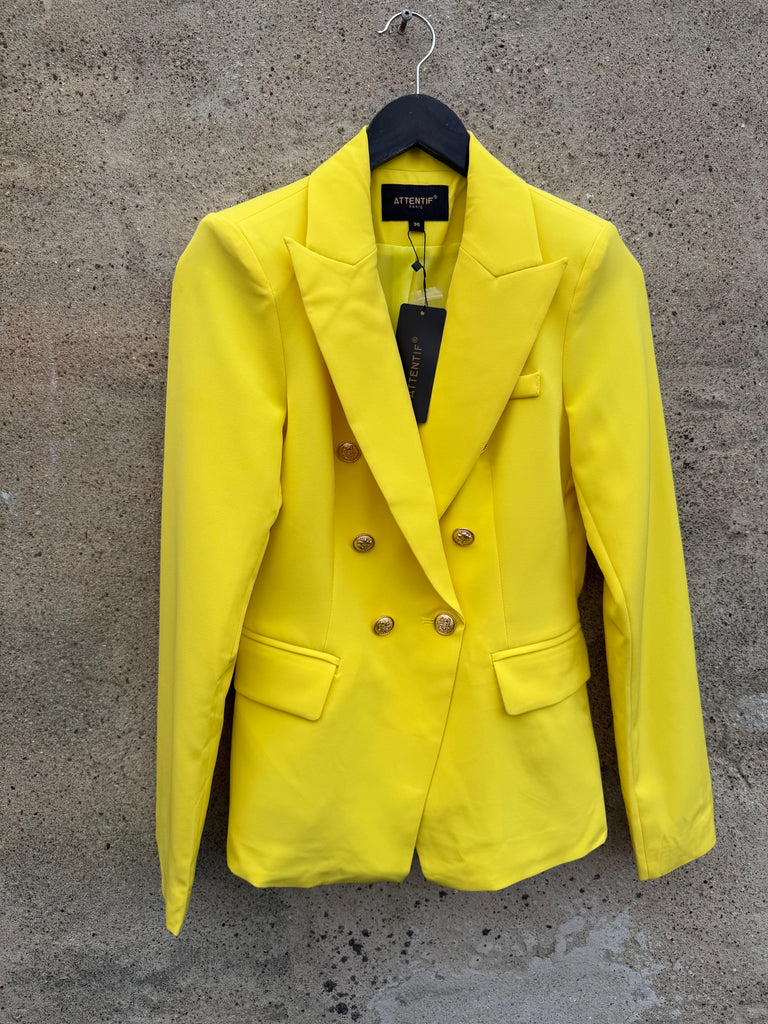 By Engbork Marigold blazer yellow