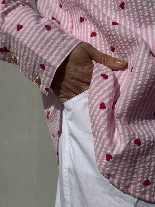 Gaspar 2601348 Skagen shirt heart pink