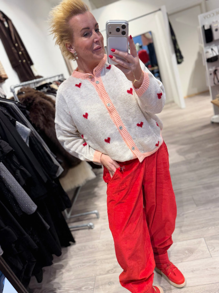 Boho Love B1298 cardigan heart