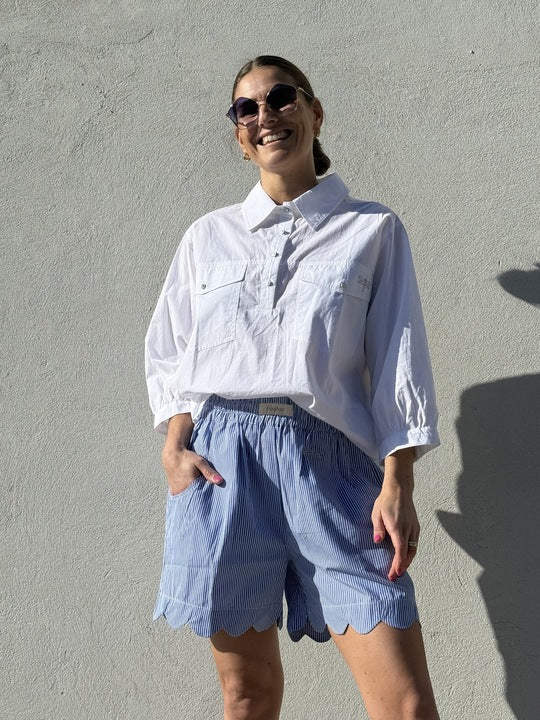 Gaspar 2601921 Honolulu shorts stripe blue