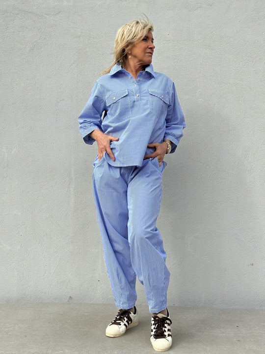 Gaspar 2601909 Colorado pants stripe blue