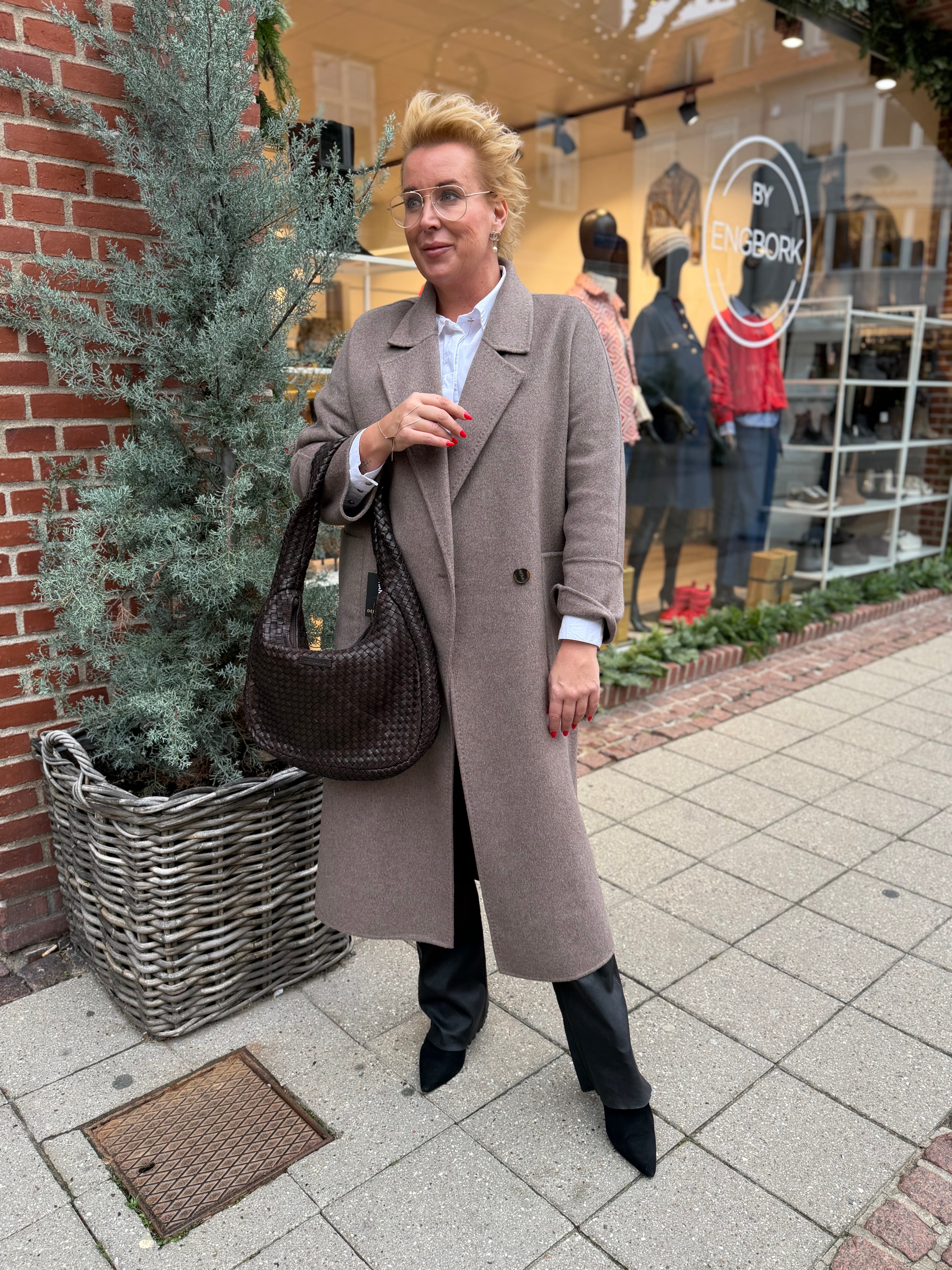 By Engbork Bennedikte coat taupe